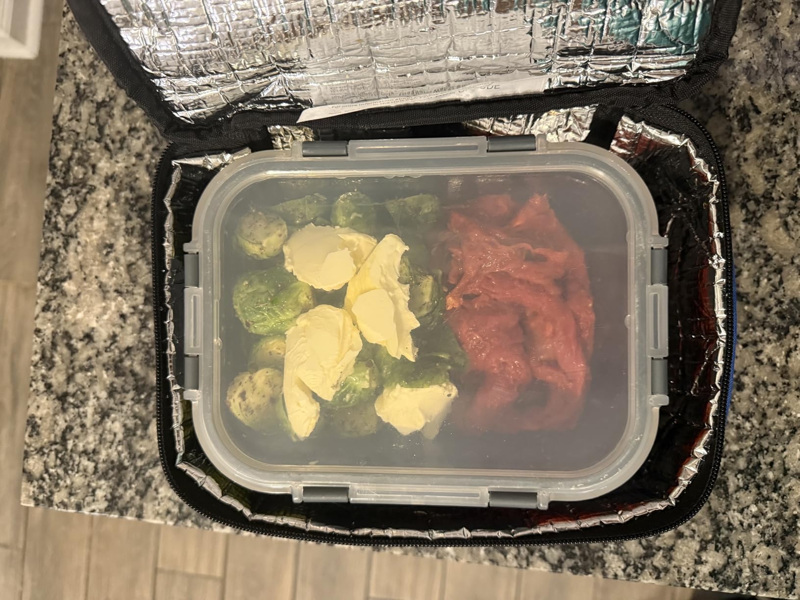 HOTLOGIC Mini Heated Lunch Box - Portable Electric Food Warmer for Men and Women - Great for Work, Office, and Construction - Cook, Reheat, and Eat on the Go - 120V - Black customer photo 2
