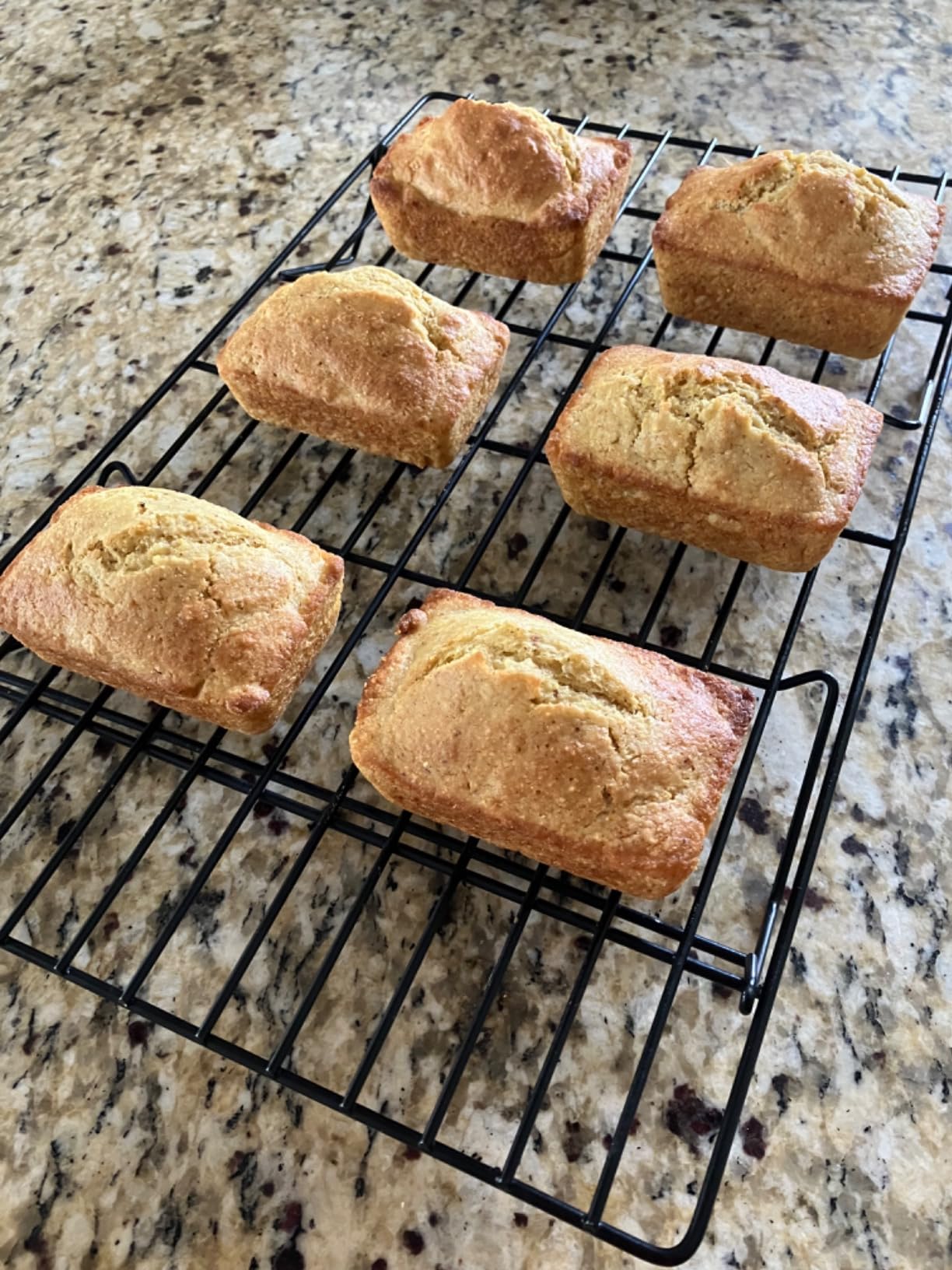 Wilton Gold Non-Stick Mini Loaf Pan, Made Without PFAS, 8-Cavity | Non-Stick Steel with Scratch-Resistant Coating, Resists Warping, Dishwasher Safe, Perfect for Mini Breads & Pound Cakes customer photo 1