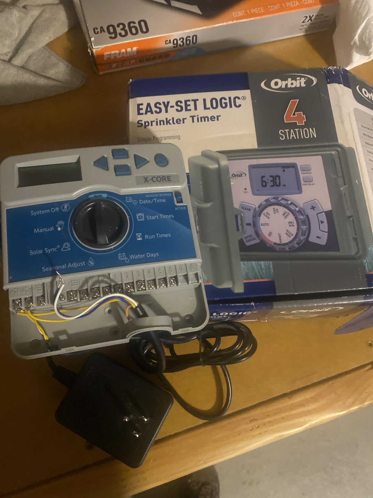 Hunter X-Core XC600i Indoor Sprinkler Timer, 6 Zone Irrigation Controller customer photo 2