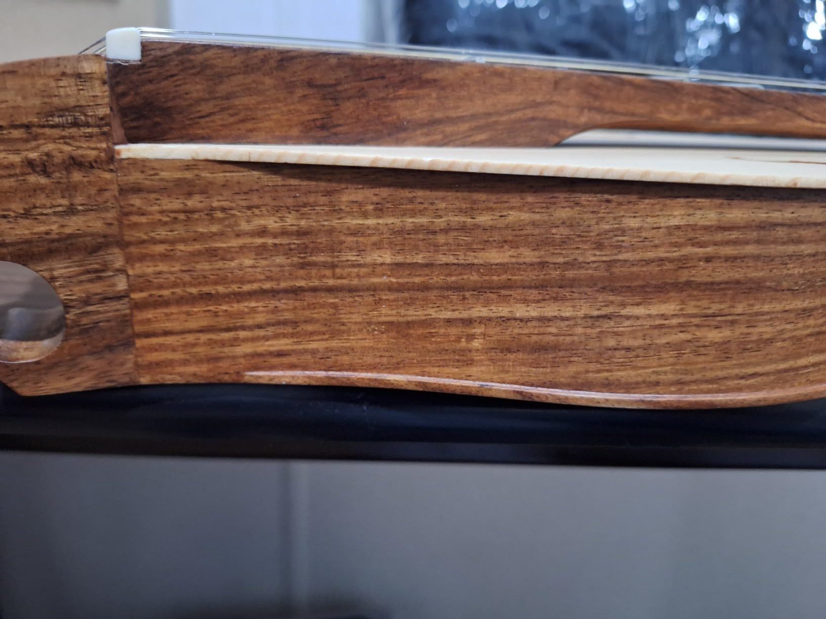 Roosebeck Emma Mountain Dulcimer 4-String Vaulted Fretboard Spruce F-Holes customer photo 2