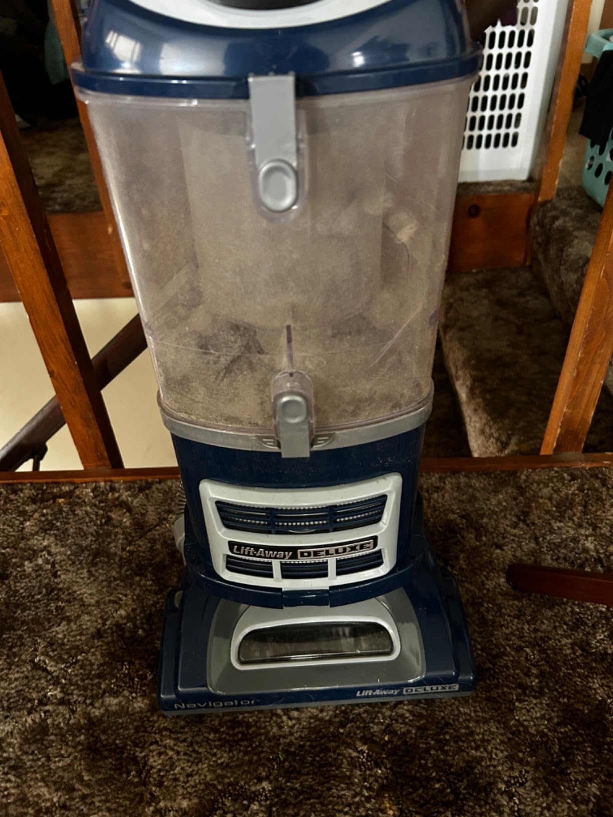 Shark Navigator Lift-Away Vacuum, HEPA, Carpet and Pet Hair, Blue, NV360 customer photo 1