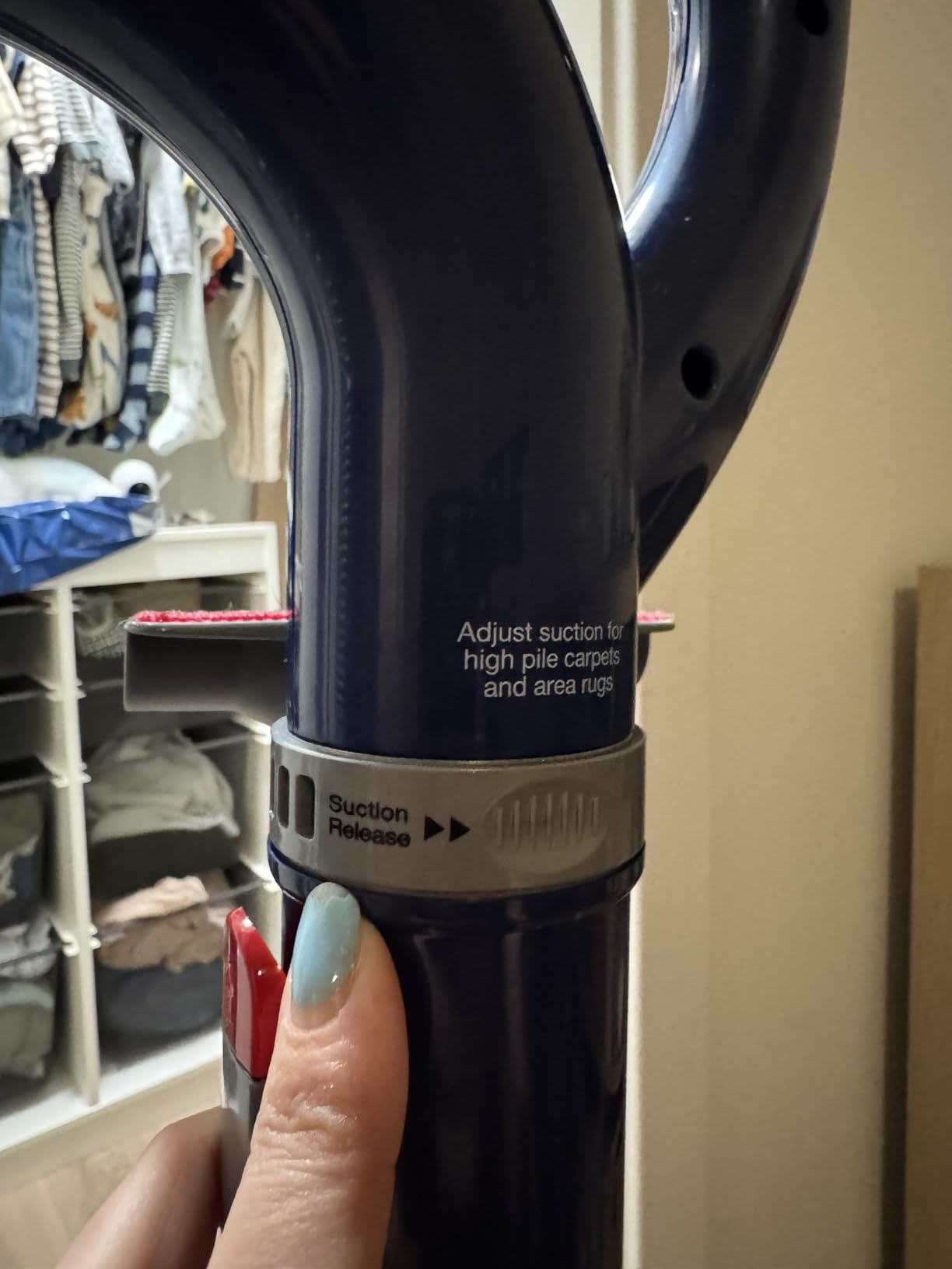 Shark Navigator Lift-Away Vacuum, HEPA, Carpet and Pet Hair, Blue, NV360 customer photo 2