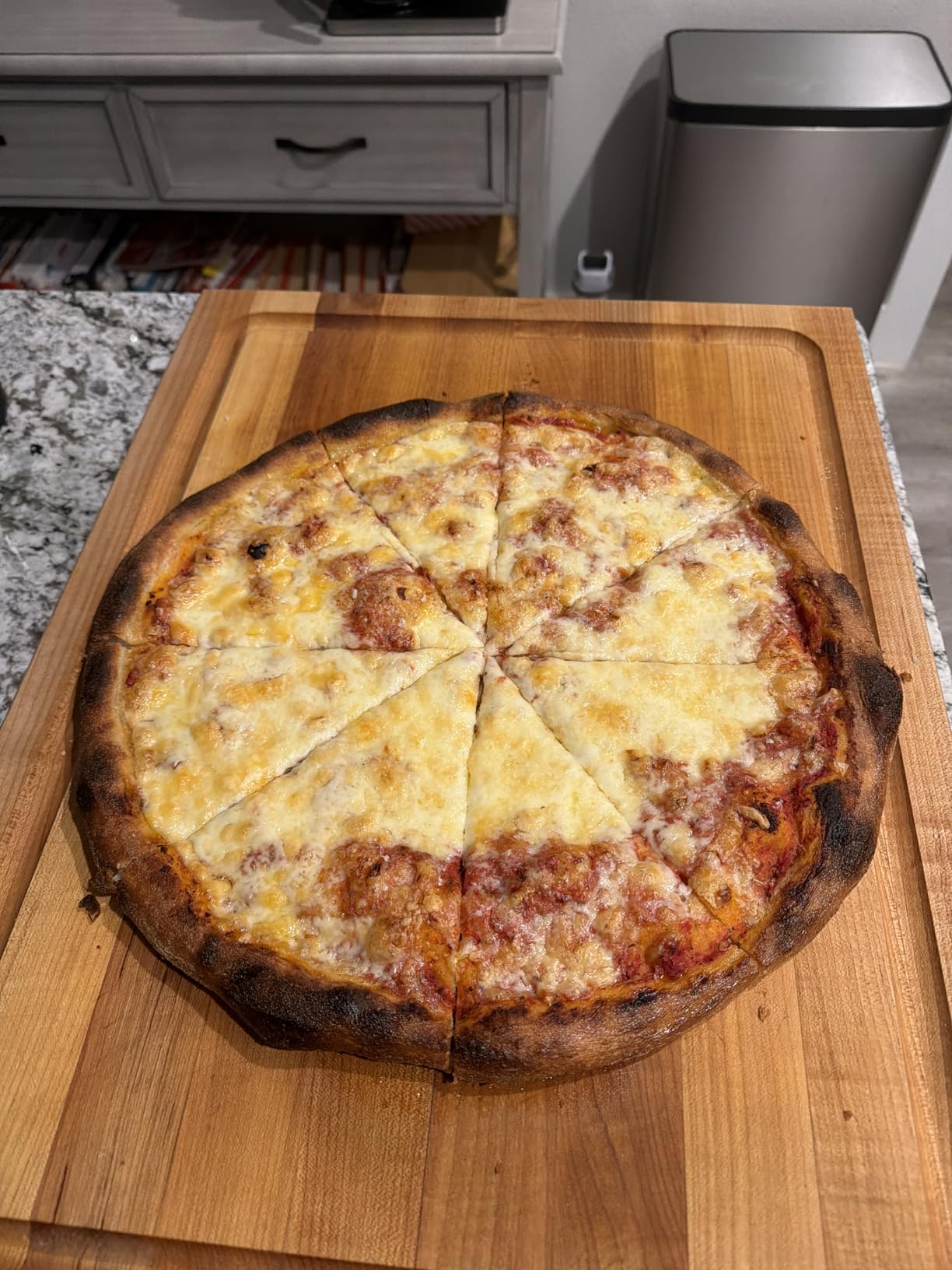 NerdChef Steel Stone - High Performance Pizza Baking | Made in USA (14.5