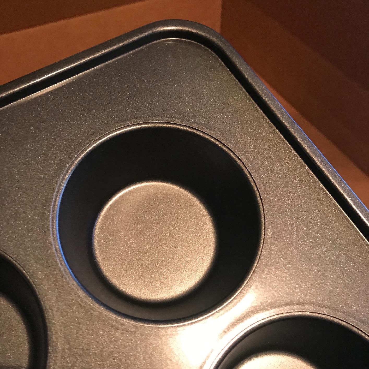 Wilton Perfect Results Premium Non-Stick Mega Standard-Size Muffin and Cupcake Baking Pan, 24-Cup customer photo 1