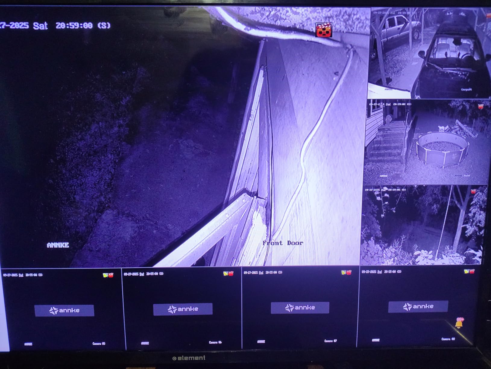 ANNKE 3K Lite Wired Security Camera System Outdoor, 8X 2MP Cameras, 1TB HDD, AI Human/Vehicle Detection, 8CH H.265+ Surveillance DVR and IP67 Home CCTV Camera with Smart Dual Light, Color Night Vision customer photo 2