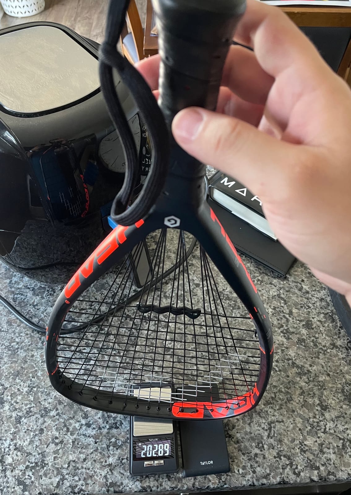 HEAD Graphene Radical 160/170/180 Racquetball Racquet Series | Graphene Technology with Adaptive Fan Pattern Delivers Customizable Power, Control, and Fast Racquet Speed customer photo 2
