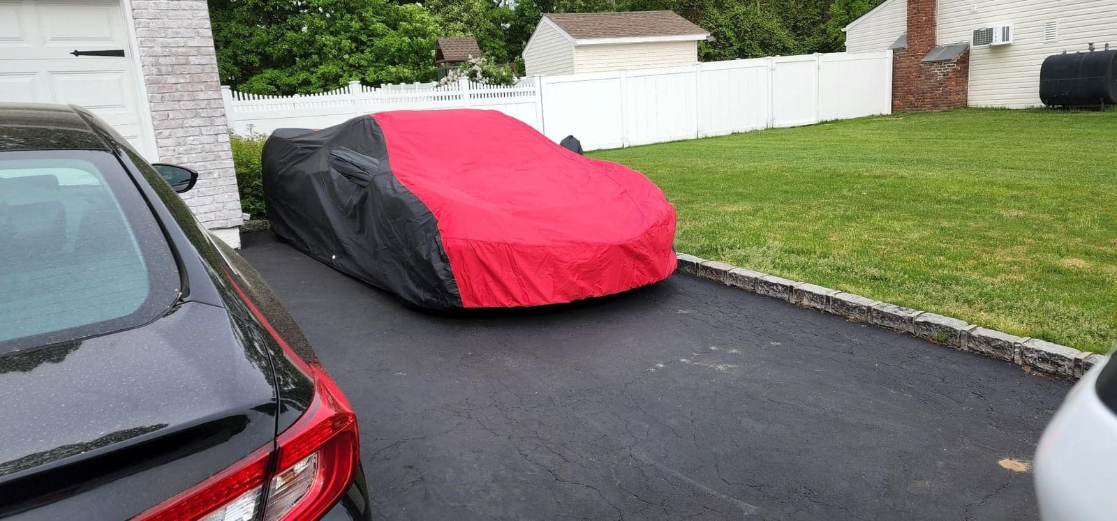 SR1 USA C5 Corvette Car Cover - Custom Fit Outdoor/Indoor Protection Ultraguard Plus 300 Denier Water Resistant - High End Fit for 1997-2013 C5, C6, Z06, Convertible, Hardtop Corvettes customer photo 2
