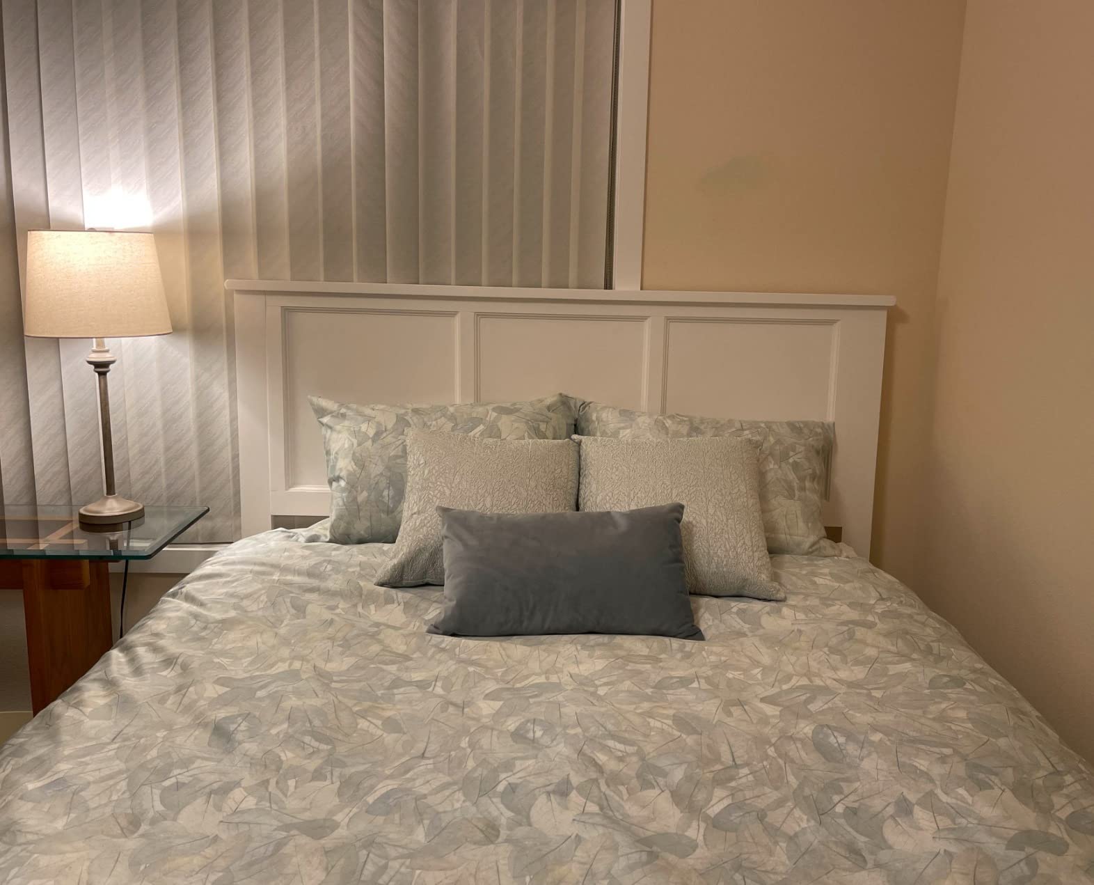 AFI, Madison King Solid Wood Panel Headboard, Walnut customer photo 2