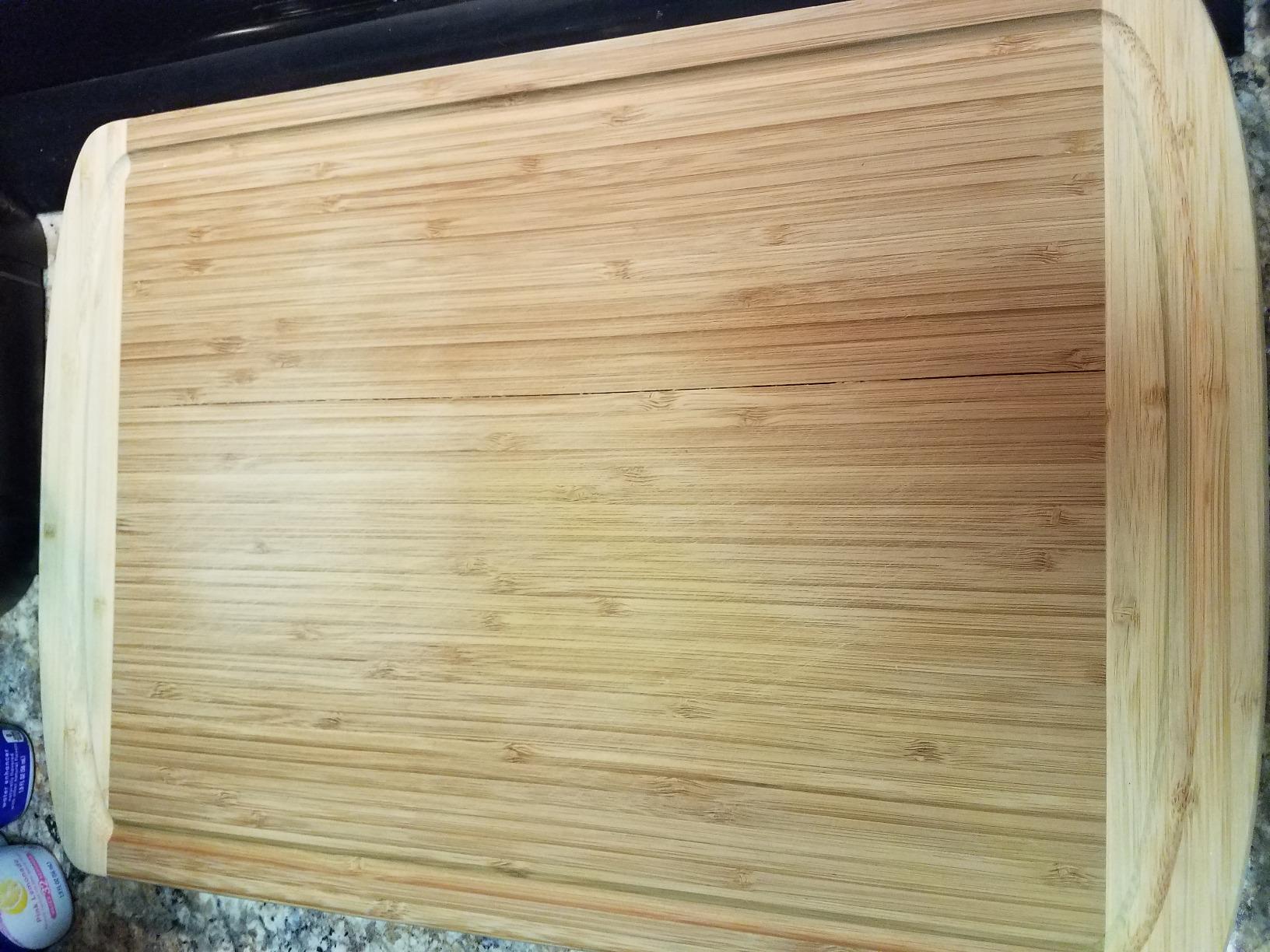 INDESTRUCTIBLE Bamboo Cutting Board (Extra Large) with Vertical Grain Strength Technology - Non Toxic, Spacious and Lightweight 18