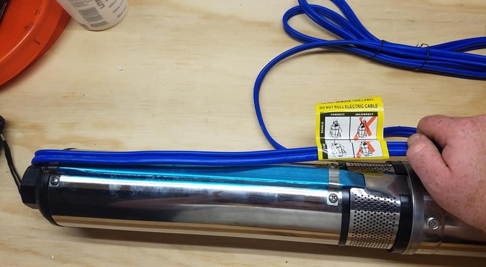 Hallmark Industries Deep Well Submersible Pump, 1 HP, 230V, 33 Gpm, 207 feet, Stainless Steel, Long Life customer photo 2