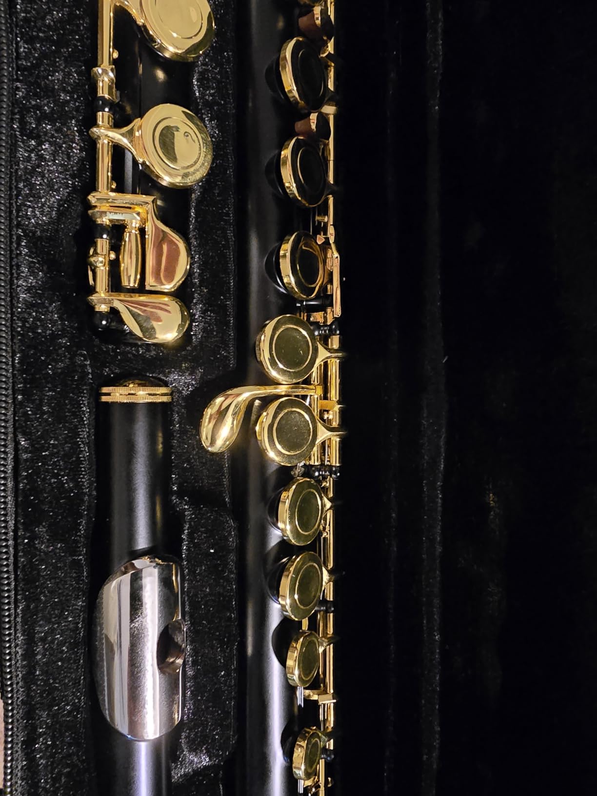 Glory Closed Hole C Flute With Case, Tuning Rod, Joint Grease and Cloth, Gloves, Nickel Silver customer photo 1