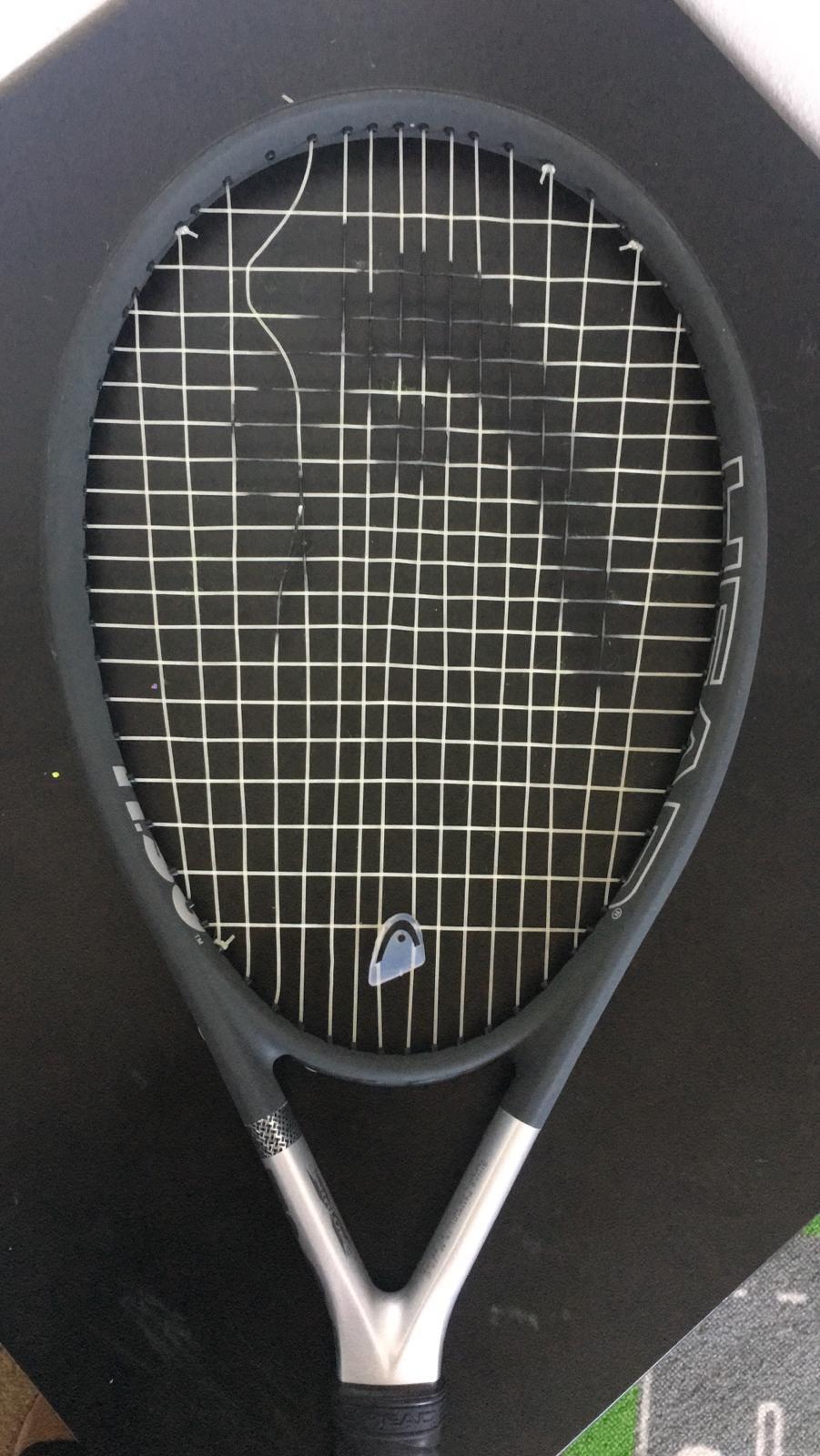 HEAD Ti S6 Tennis Racket | Pre-Strung with Synthetic Gut 16G String customer photo 1