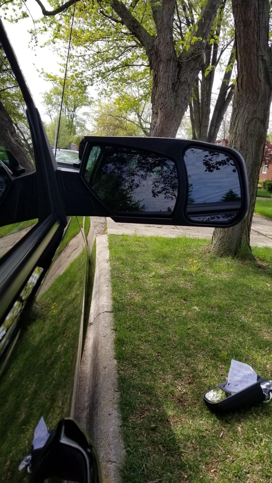 CIPA 10950 Chevrolet/GMC Custom Towing Mirror - Pair, Black customer photo 2