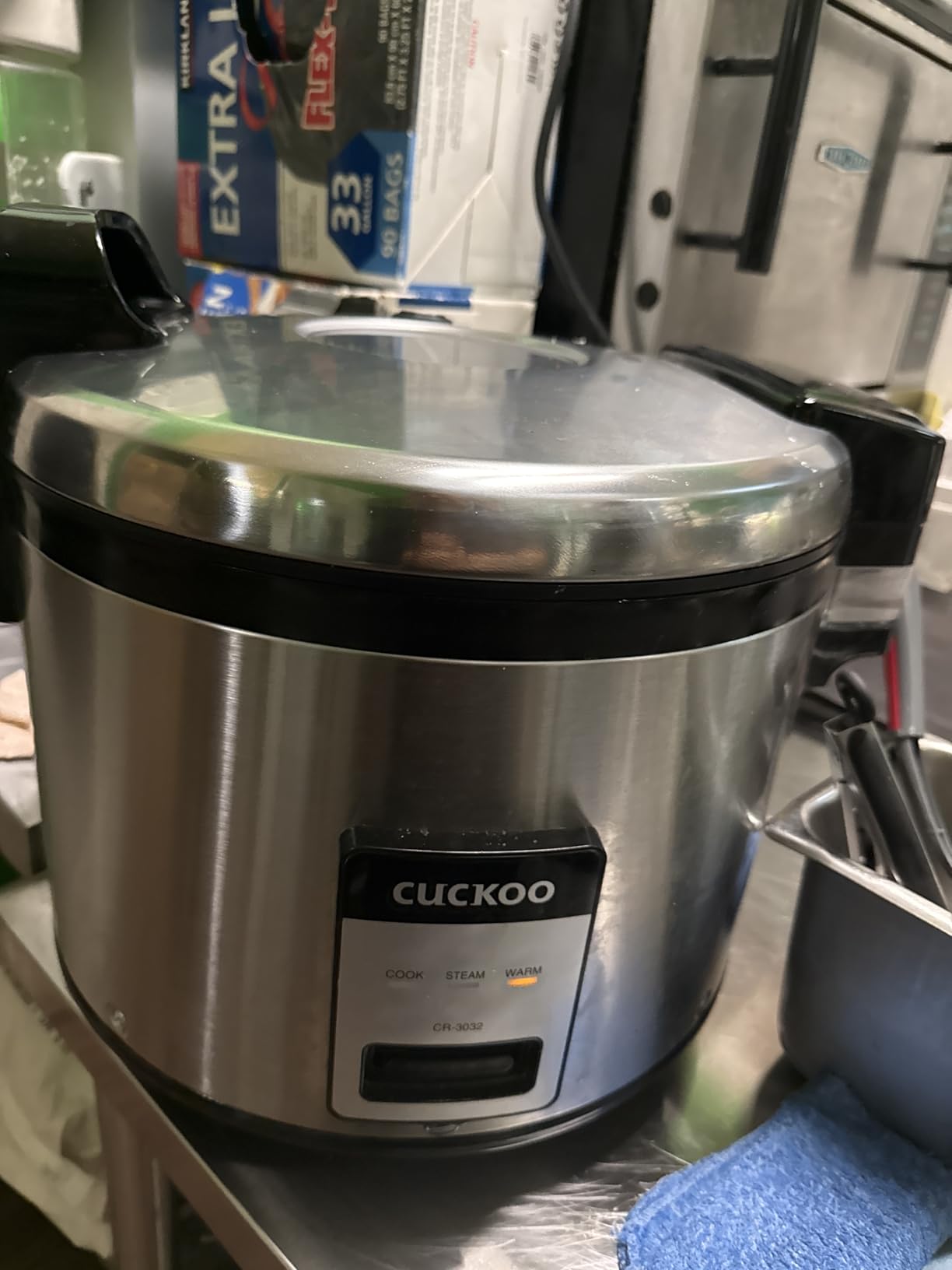 CUCKOO Commercial Rice Cooker and Warmer, 60-Cup Cooked, CR-3032 | 30-Cup Uncooked Capacity, Nonstick Inner Pot, 3 Cooking Modes, One-Touch Operation, Steam Cooking, Made in Korea customer photo 1