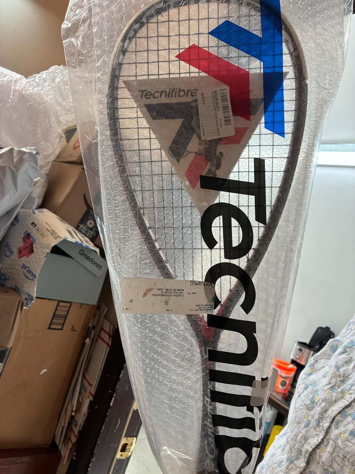 Tecnifibre Carboflex (S) Squash Racquet Series (125, 130, 135g Weights Available) customer photo 2