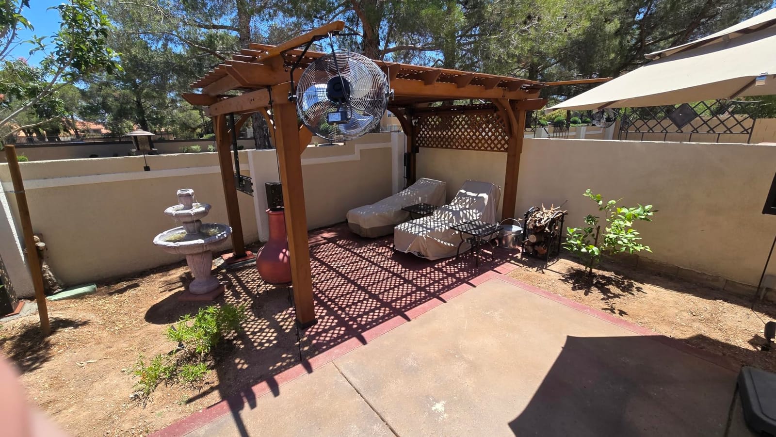 Backyard Discovery Beaumont 12' x 10' Traditional Cedar Wood Pergola Kit with Trellis Roof, All-Season Durability, High-Wind Rating, PowerPort, Shade for Outdoor Patio, Deck, Garden, and Entertaining customer photo 1
