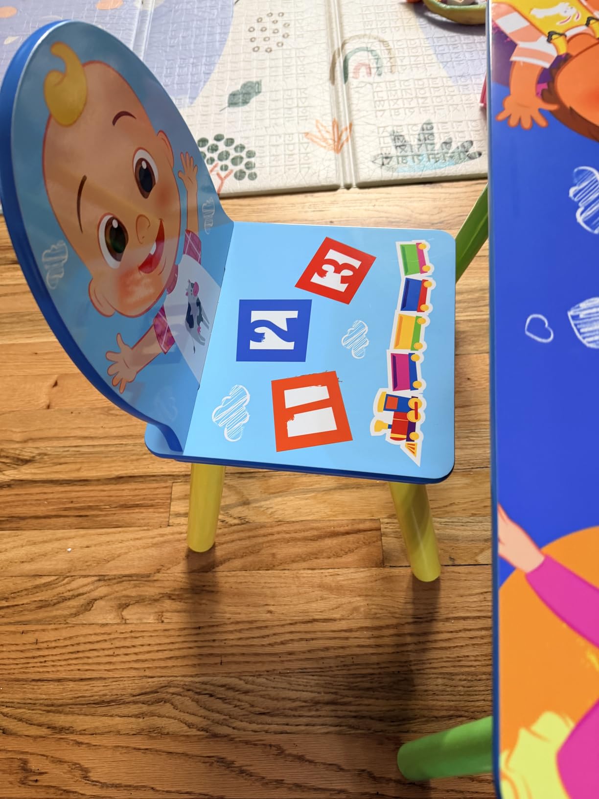 Delta Children Kids Table and Chair Set With Storage (2 Chairs Included) - Ideal for Arts & Crafts, Snack Time, Homeschooling, Homework & More, Nick Jr. PAW Patrol customer photo 2