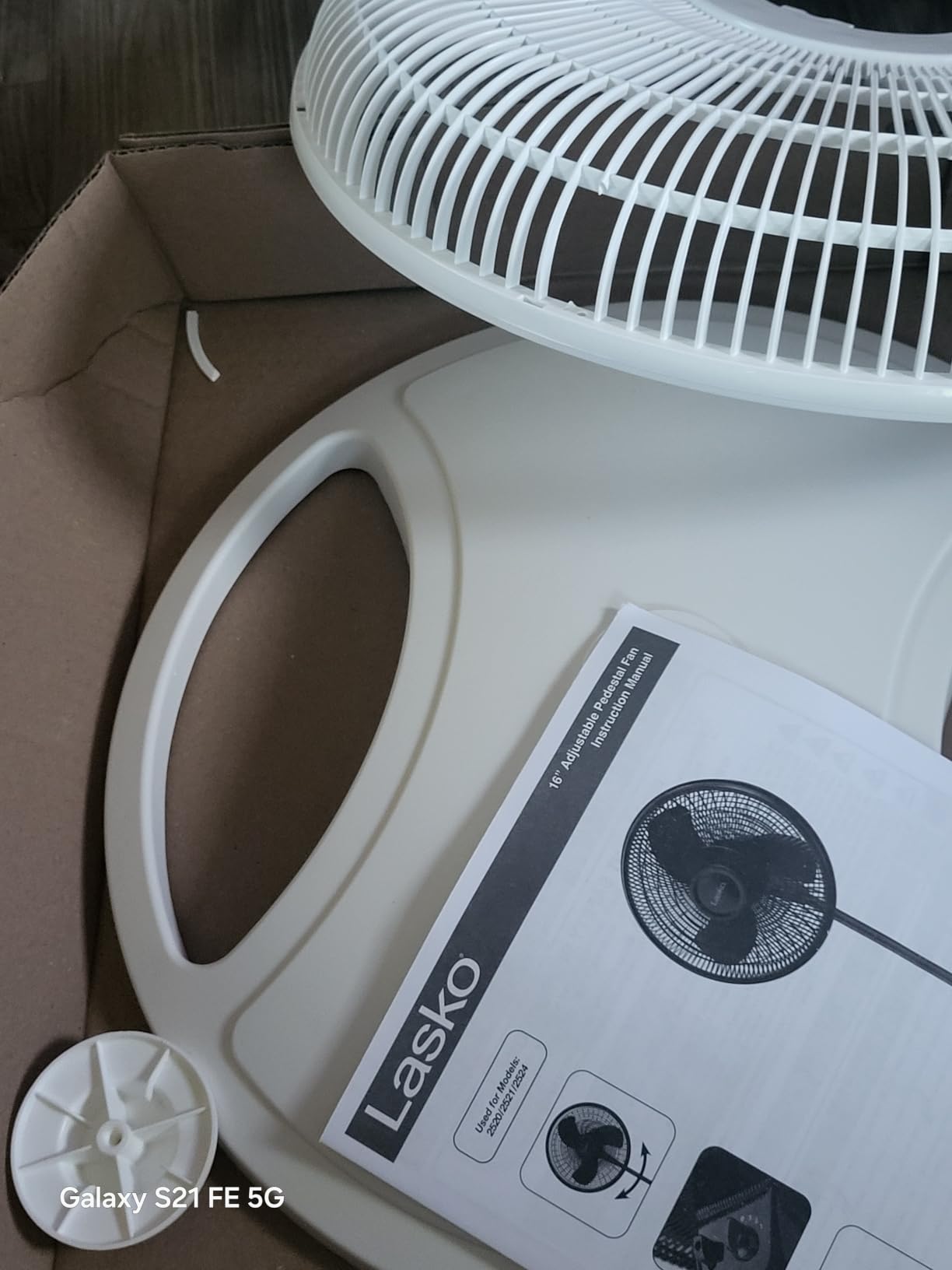 Lasko Oscillating Pedestal Fan - Adjustable to 47