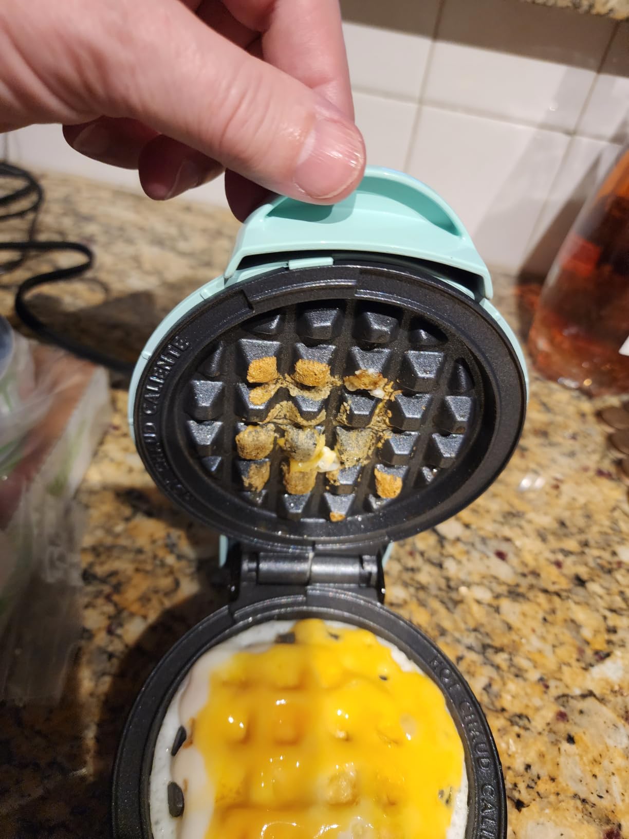 Dash Mini Waffle Maker, 4-Inch Nonstick Cooking Surface customer photo 1