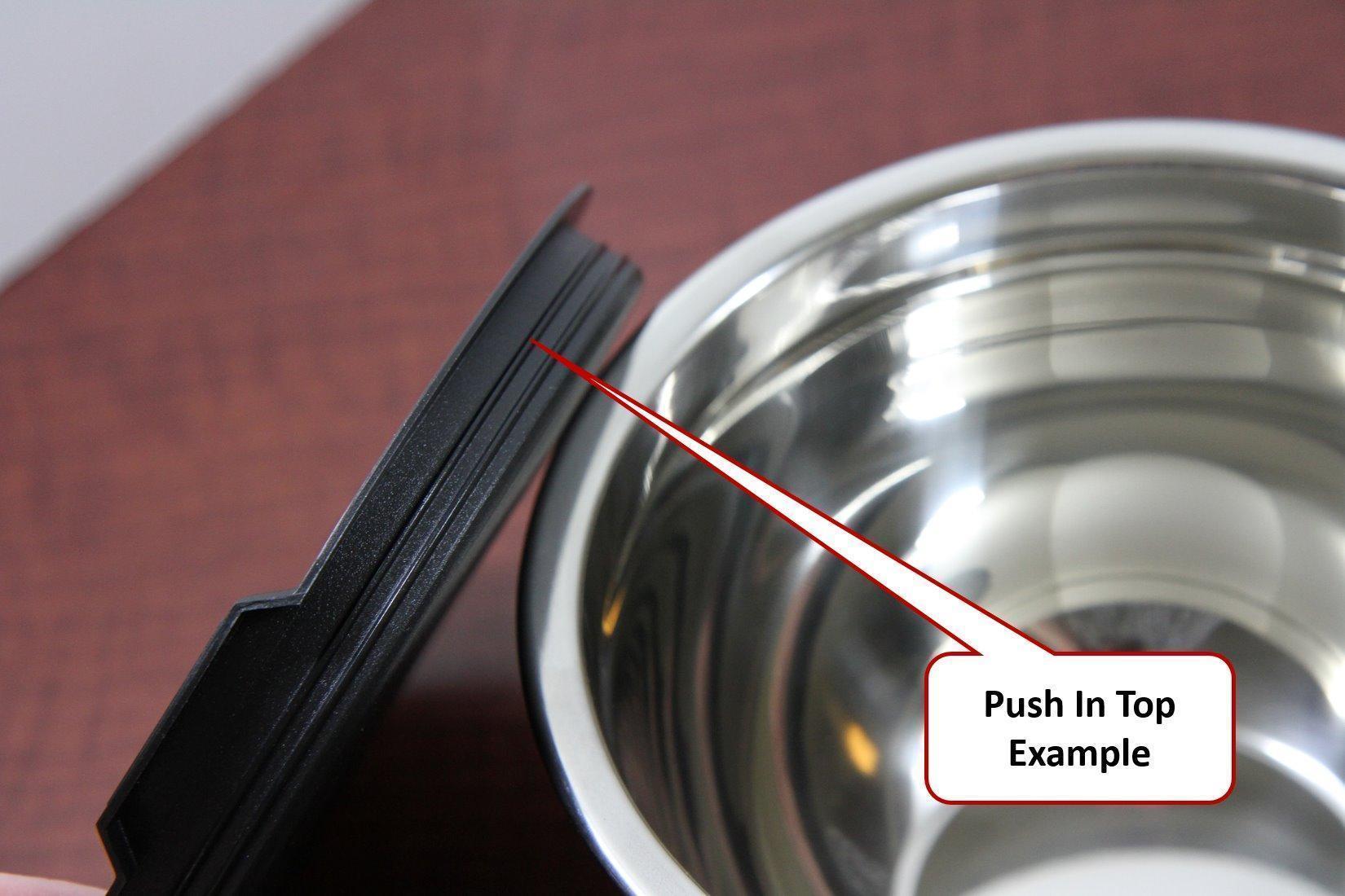 Bellemain Stainless Steel Mixing Bowls with Airtight Lids Set - Set of 4 customer photo 1