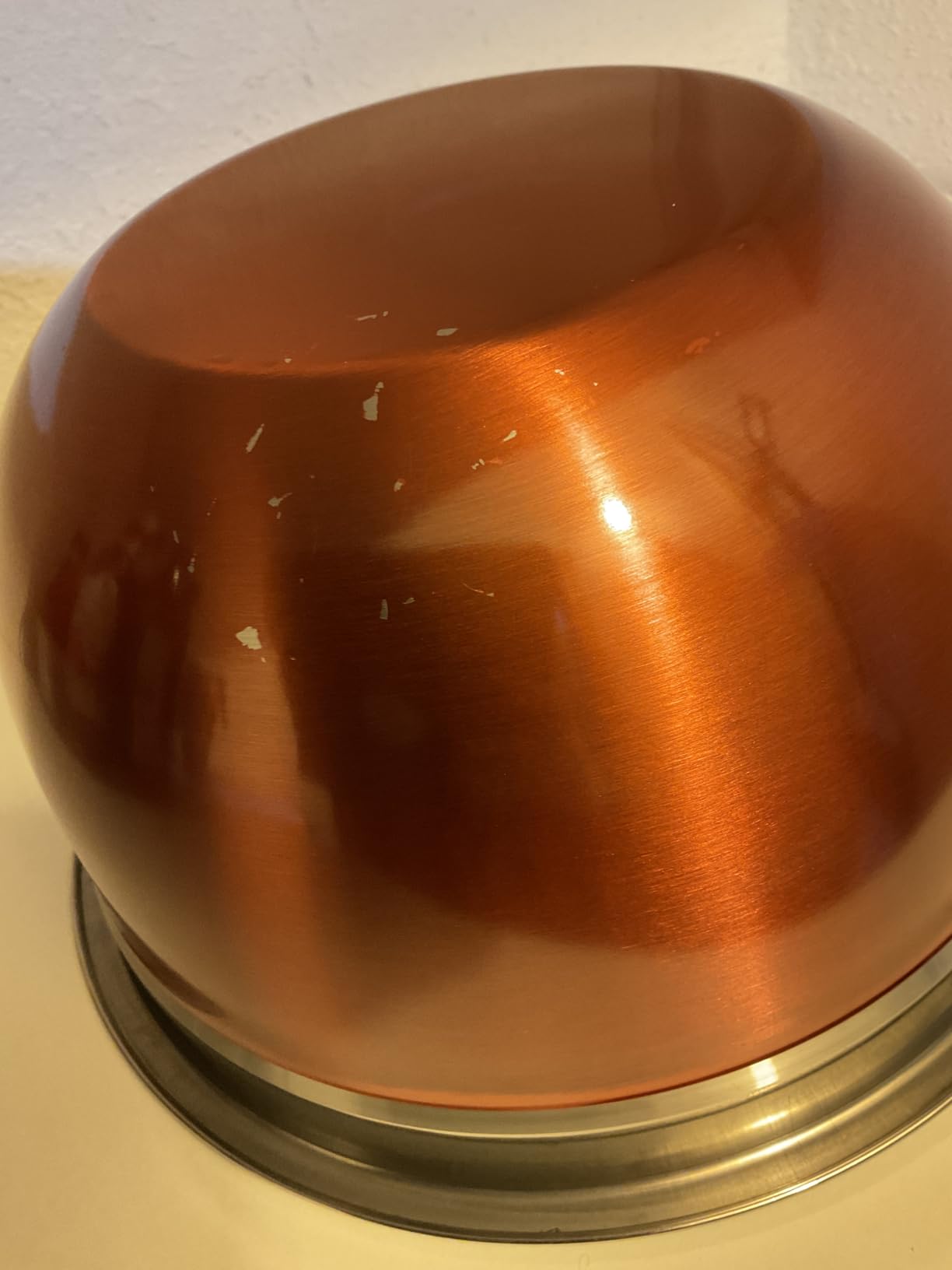 ExcelSteel Copper Tone Stainless Steel Mixing Bowls (Set of 4) customer photo 1