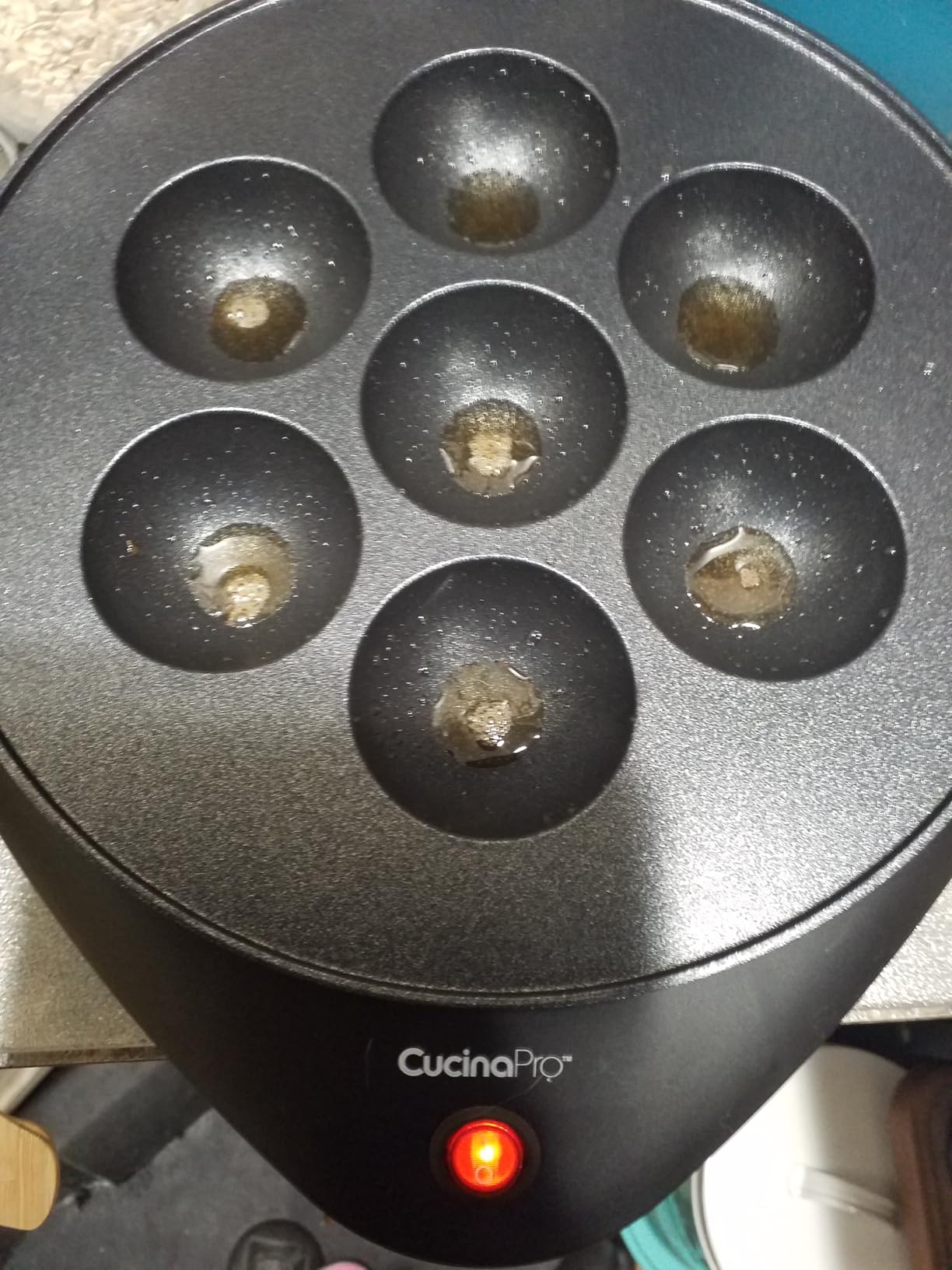 Ebelskiver Maker - Electric Non-stick Baker for Making Takoyaki, Aebleskiver | Octopus Balls, Donut Holes & Cake Pops, Unique Danish Mini Pancakes or Dessert Treat- Baking Gift for Her with Recipe Guide customer photo 1