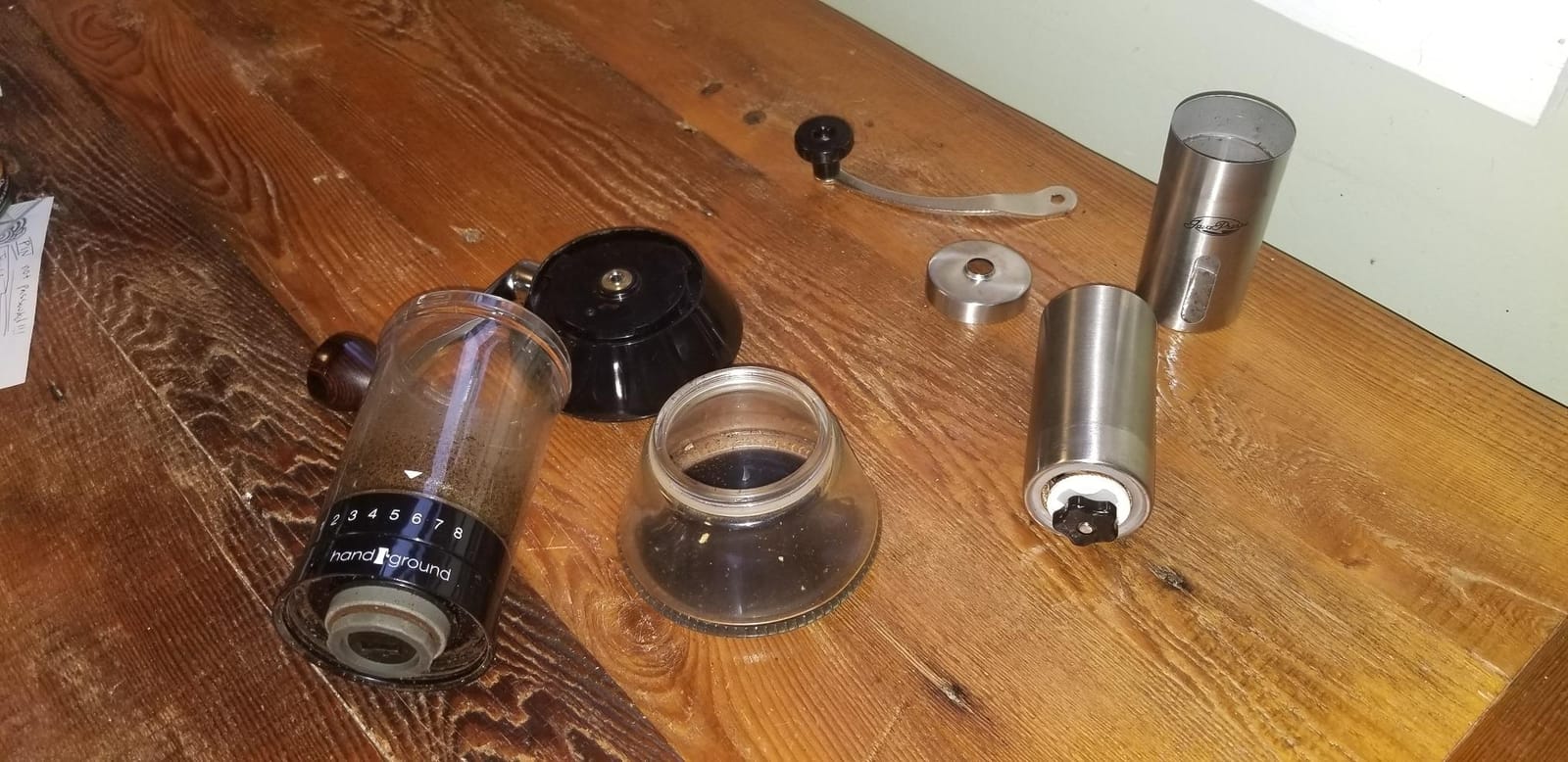 JavaPresse Manual Stainless Steel Coffee Grinder - 18 Adjustable Settings, Portable Conical Burr Grinder for Camping, Travel, Espresso - With Hand Crank customer photo 2