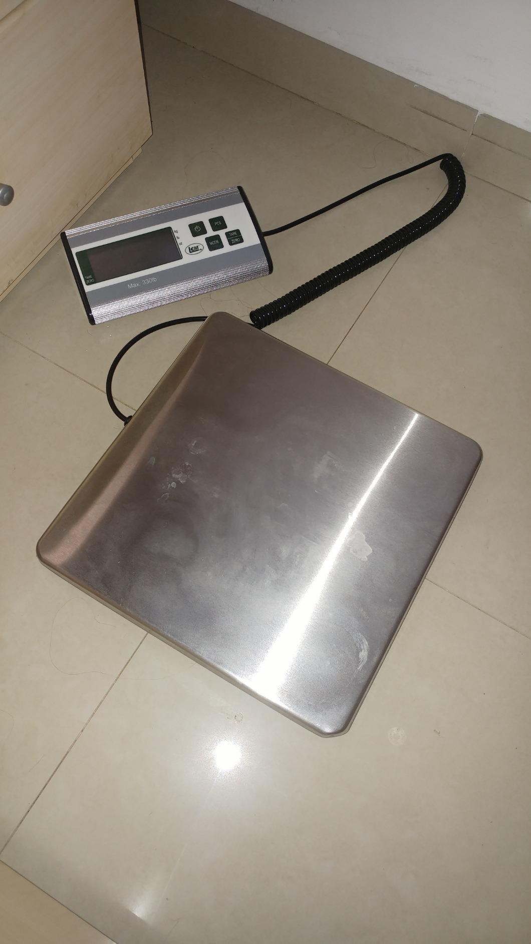 LEM Products 330 lb Stainless Steel Digital Scale customer photo 2