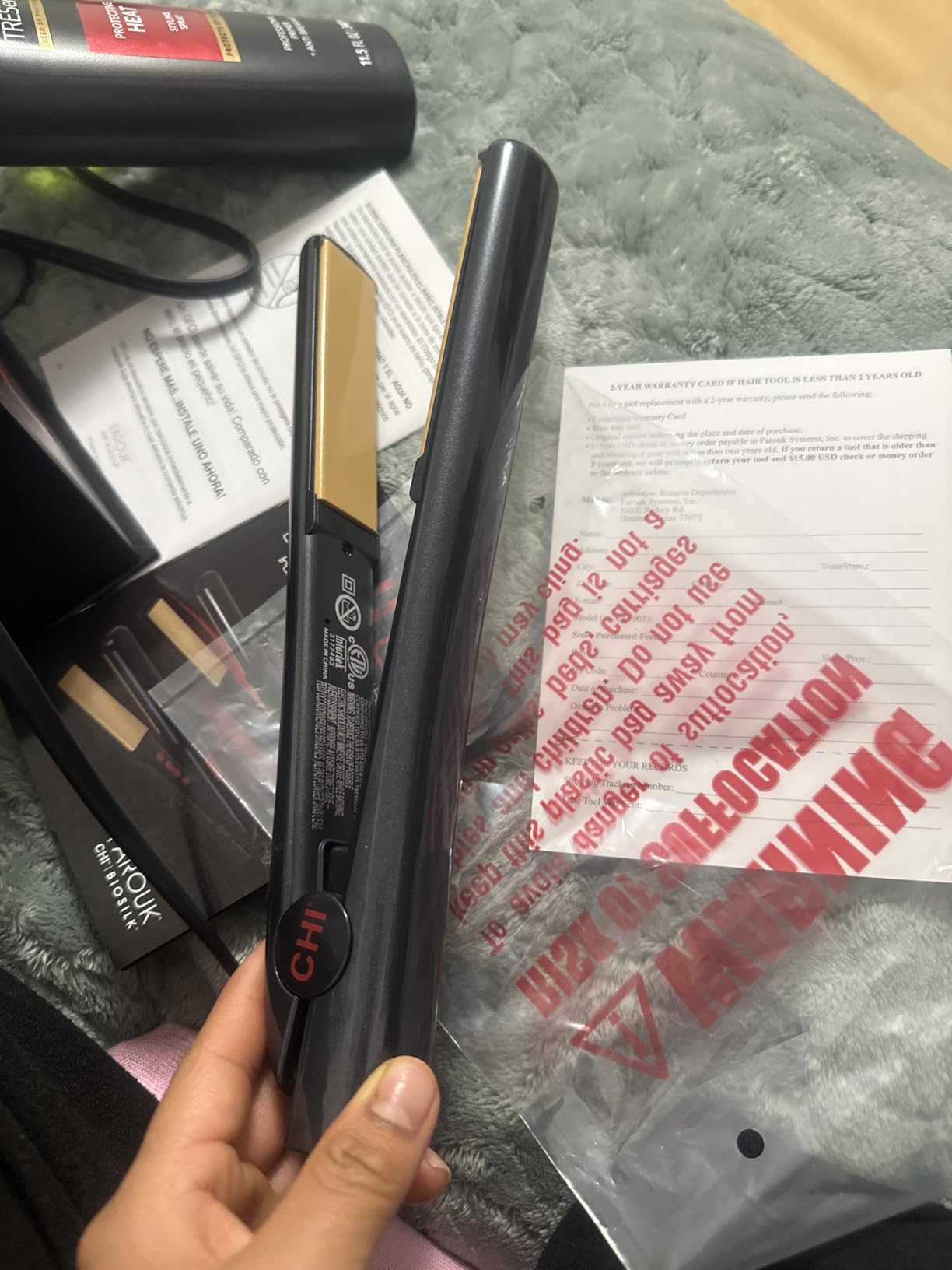 CHI G2 Flat Iron, Hair Straightener for A Smooth Finish, Ceramic Heater for 40 Second Heat Up, Durable Design, 1.25