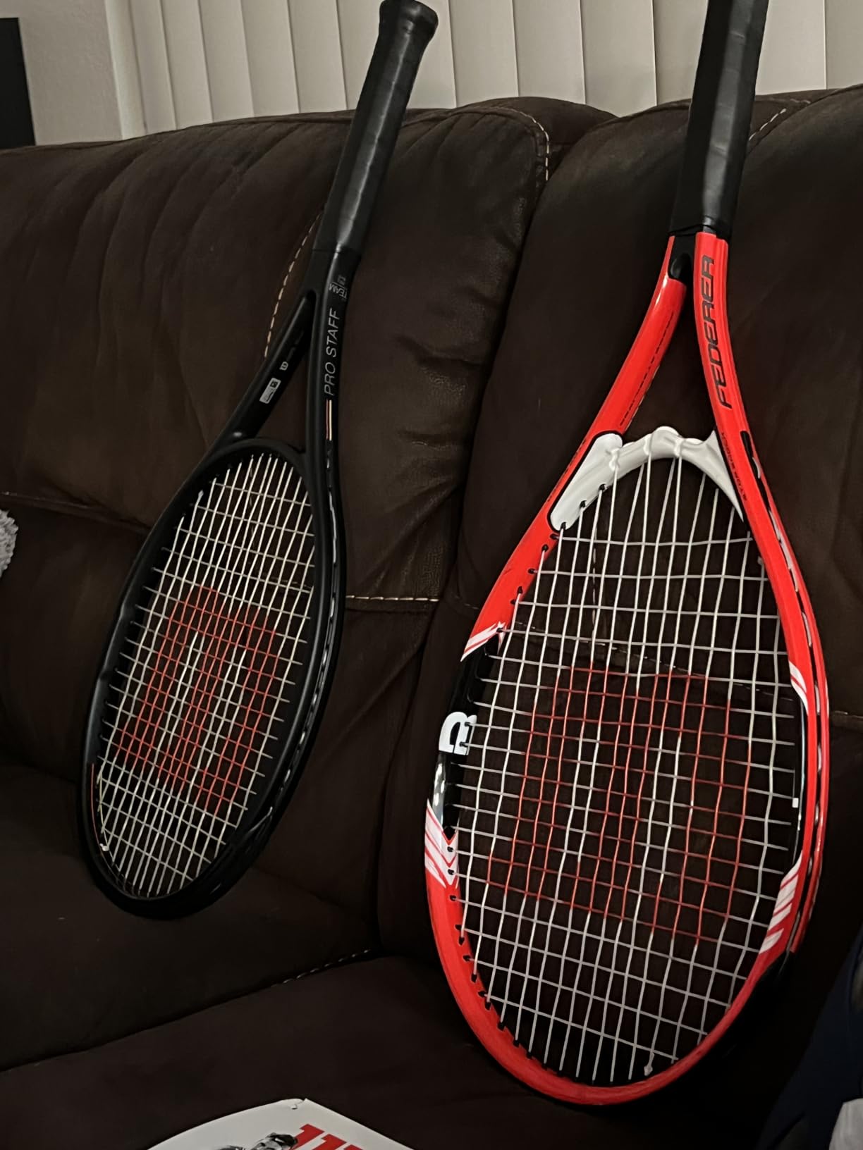 Wilson Federer Adult Recreational Tennis Racket - Grip Size 3 - 4 3/8