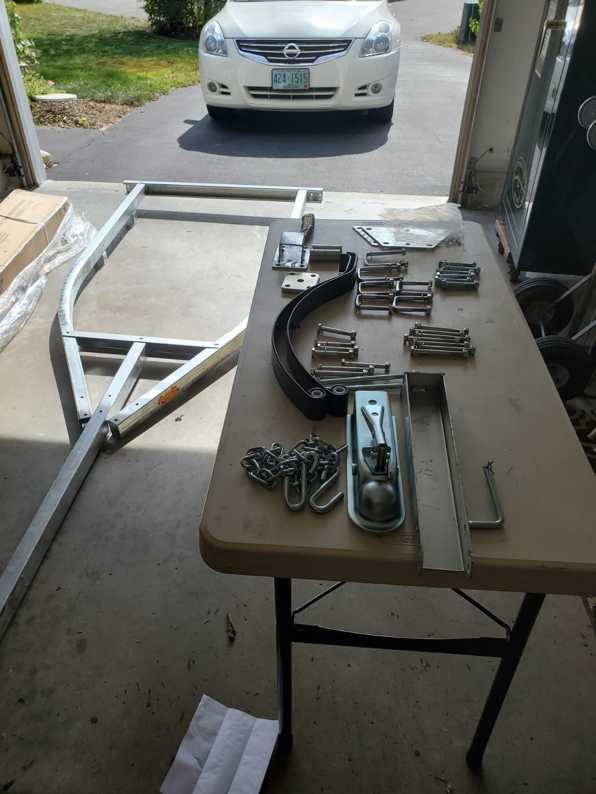 Ruff-Sport Trailer - Galvanized Finish for Kayak, Bicycle, and SUP customer photo 2
