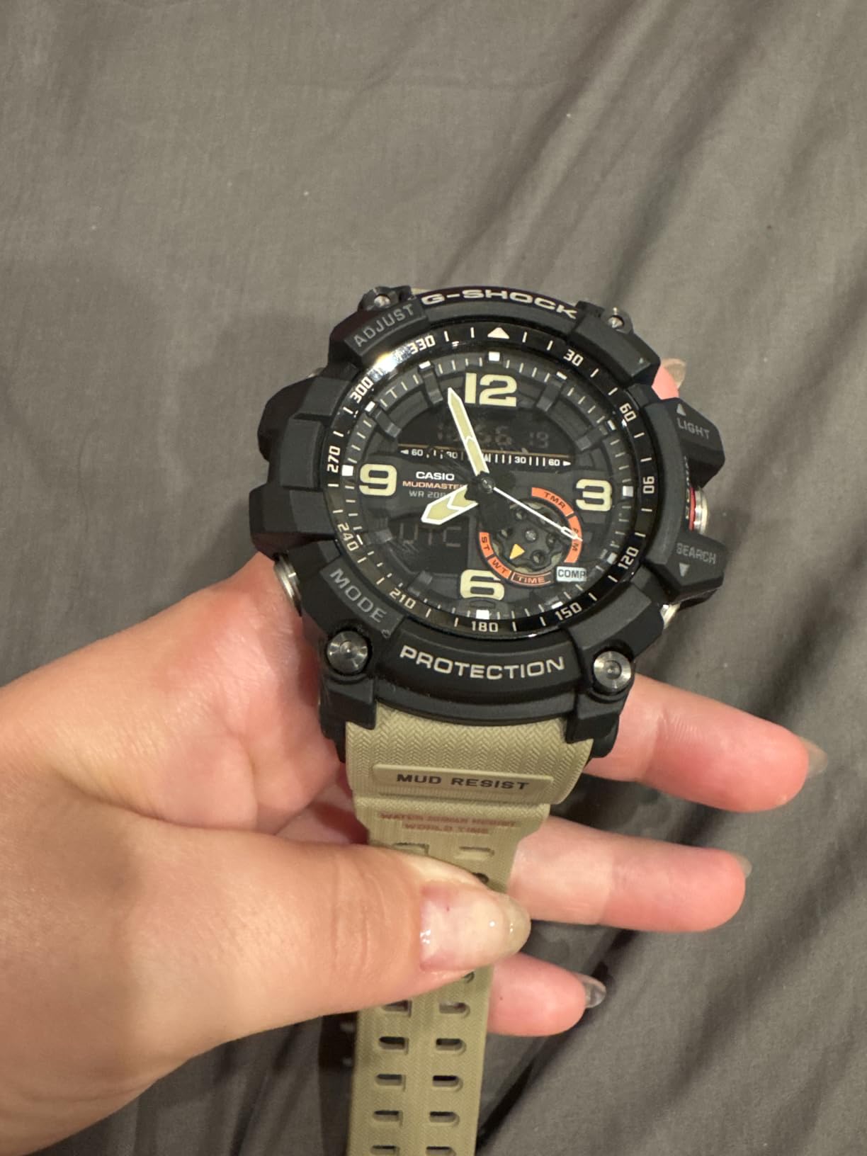 G-Shock MUDMASTER GG1000-1A5 Twin Sensor Watch Mud Resistant Shock Resistant 200M Water Resistant Compass Thermometer customer photo 2