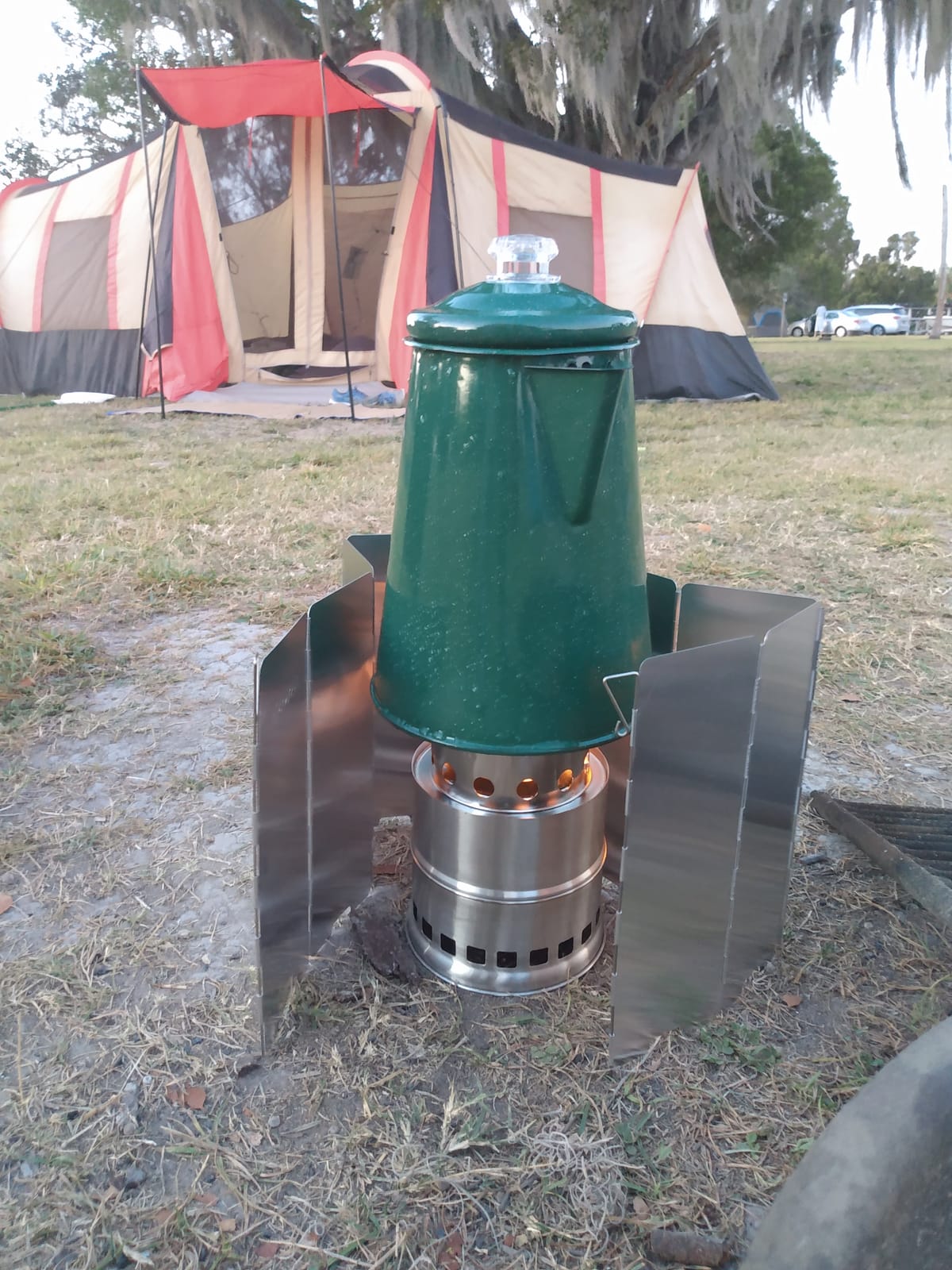 GSI Outdoors Percolator Coffee Pot | Enamelware Campfire Coffee Boiler Kettle for Outdoor Camping Cookware customer photo 2