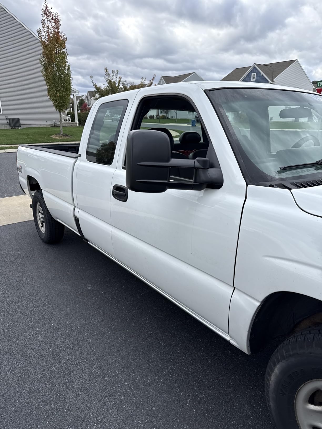 YITAMOTOR Tow Mirrors for 1999-2007 Chevy GMC Silverado Sierra (07 Classic) | For 2000-2006 Chevy Suburban 1500 2500 GMC Yukon XL Truck, Manual Adjustable Manual Telescoping & Folding Side Tow Mirror customer photo 2