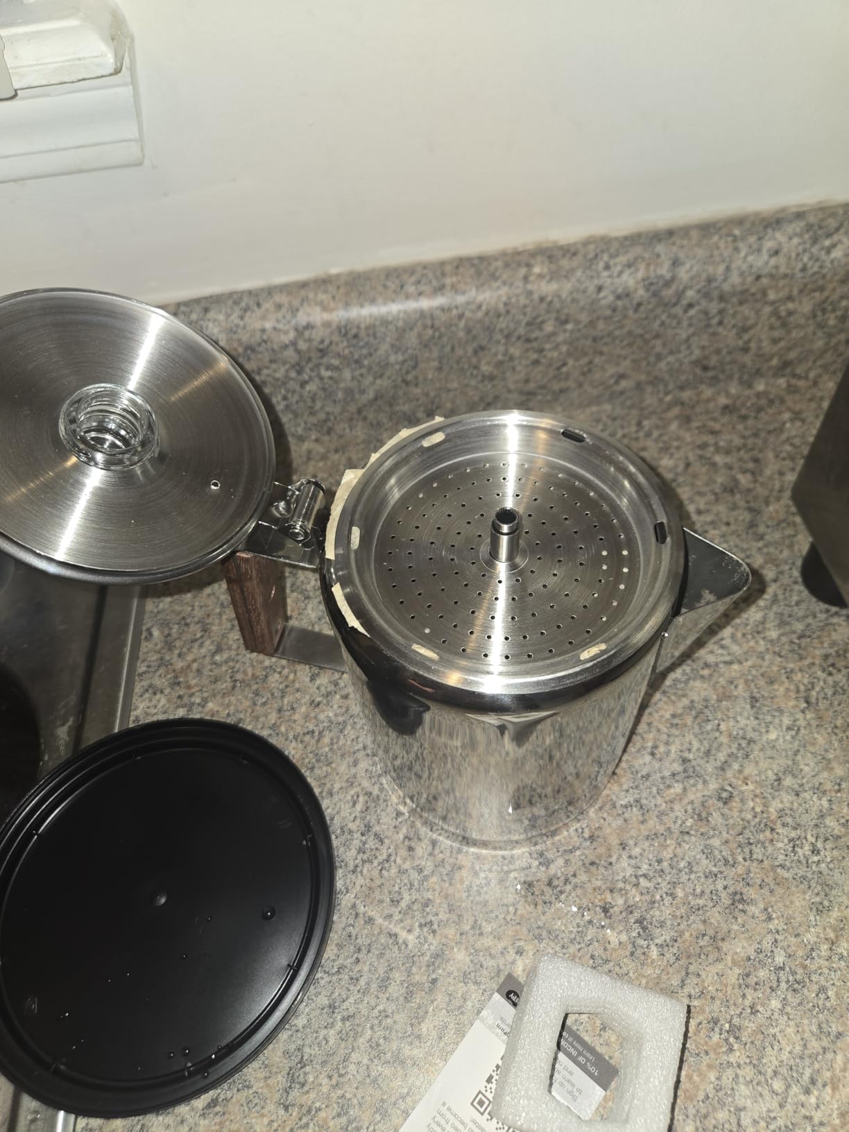 COLETTI Bozeman Percolator Coffee Pot - NO Aluminum or Plastic [9 cup] customer photo 2