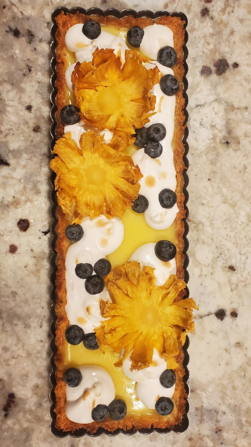 Wilton Extra Long Non-Stick Tart and Quiche Pan, Fluted Edges, 14 x 4.5-Inch customer photo 2
