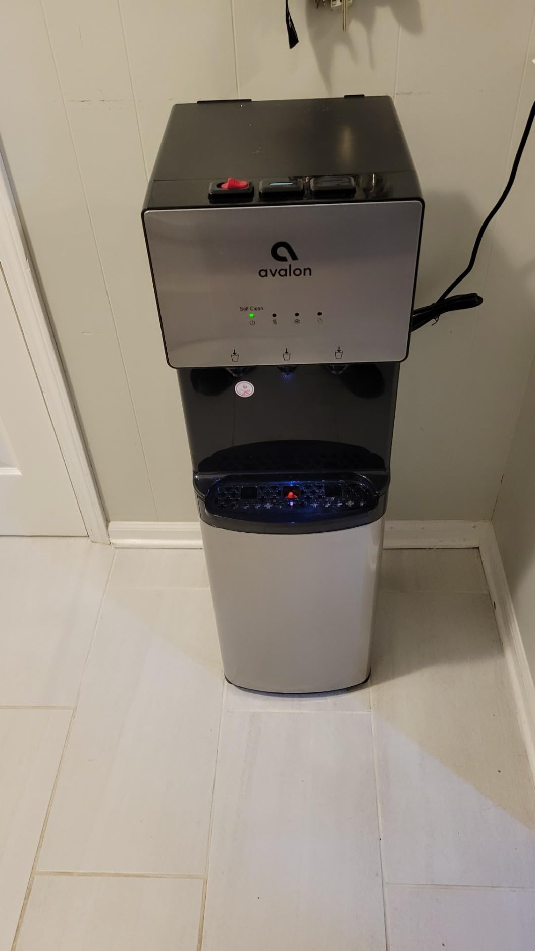 Avalon Self Cleaning Bottom Loading Water Cooler Water Dispenser | 3 Temperature Settings - Cold, Hot, & Room temps. Durable Stainless Steel Construction. UL/Energy Star Approved customer photo 1