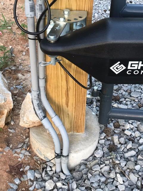GC GHOST CONTROLS Heavy-Duty Automatic Gate Opener Kit for Swing Gates with Long-Range Gate Opener Remote - Model TDS2 customer photo 1