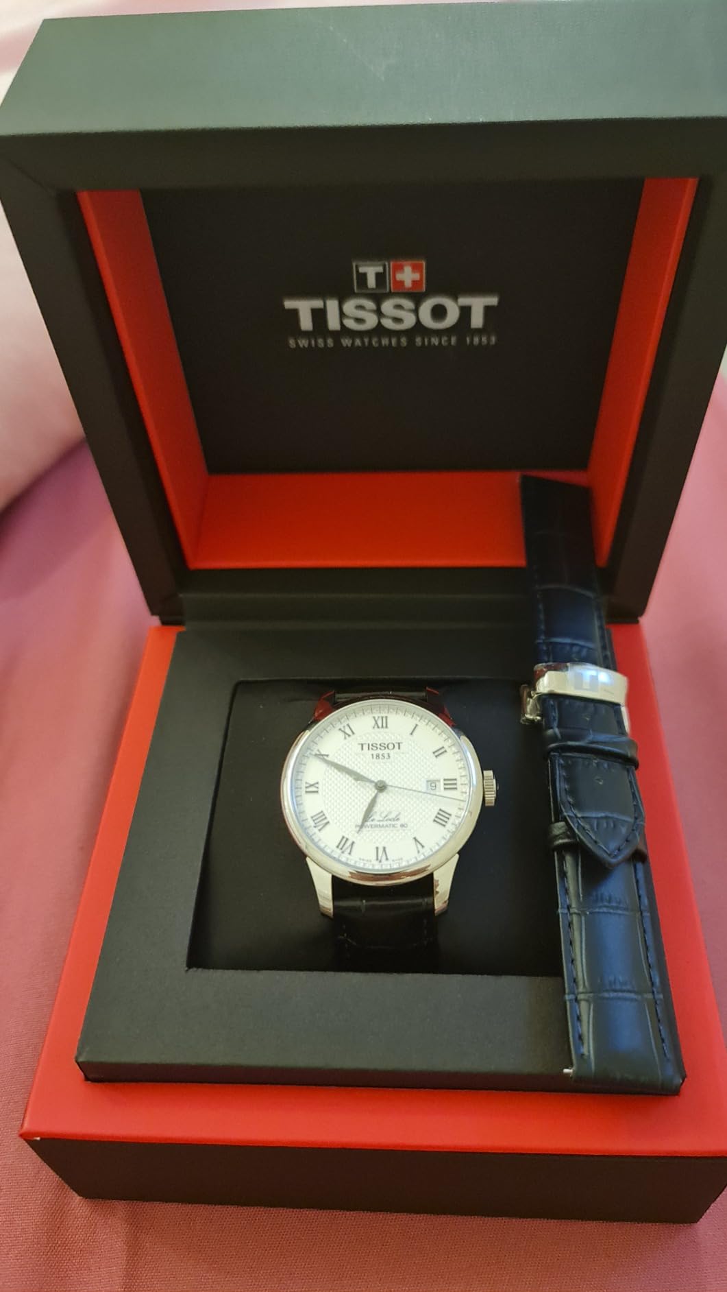 Tissot Men's Le Locle Stainless Steel Dress Watch customer photo 2