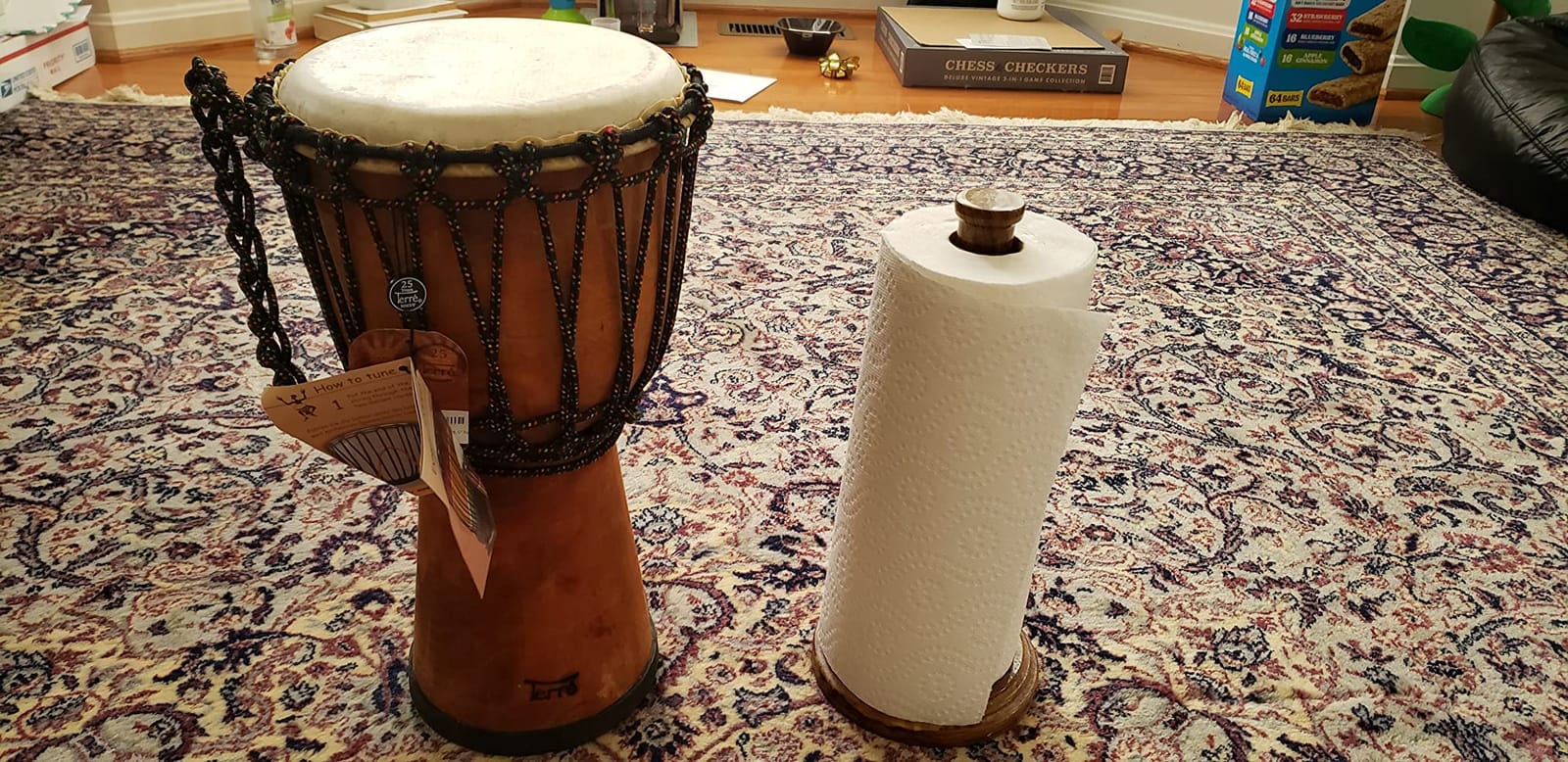 Terre Djembe Handmade Drum 12
