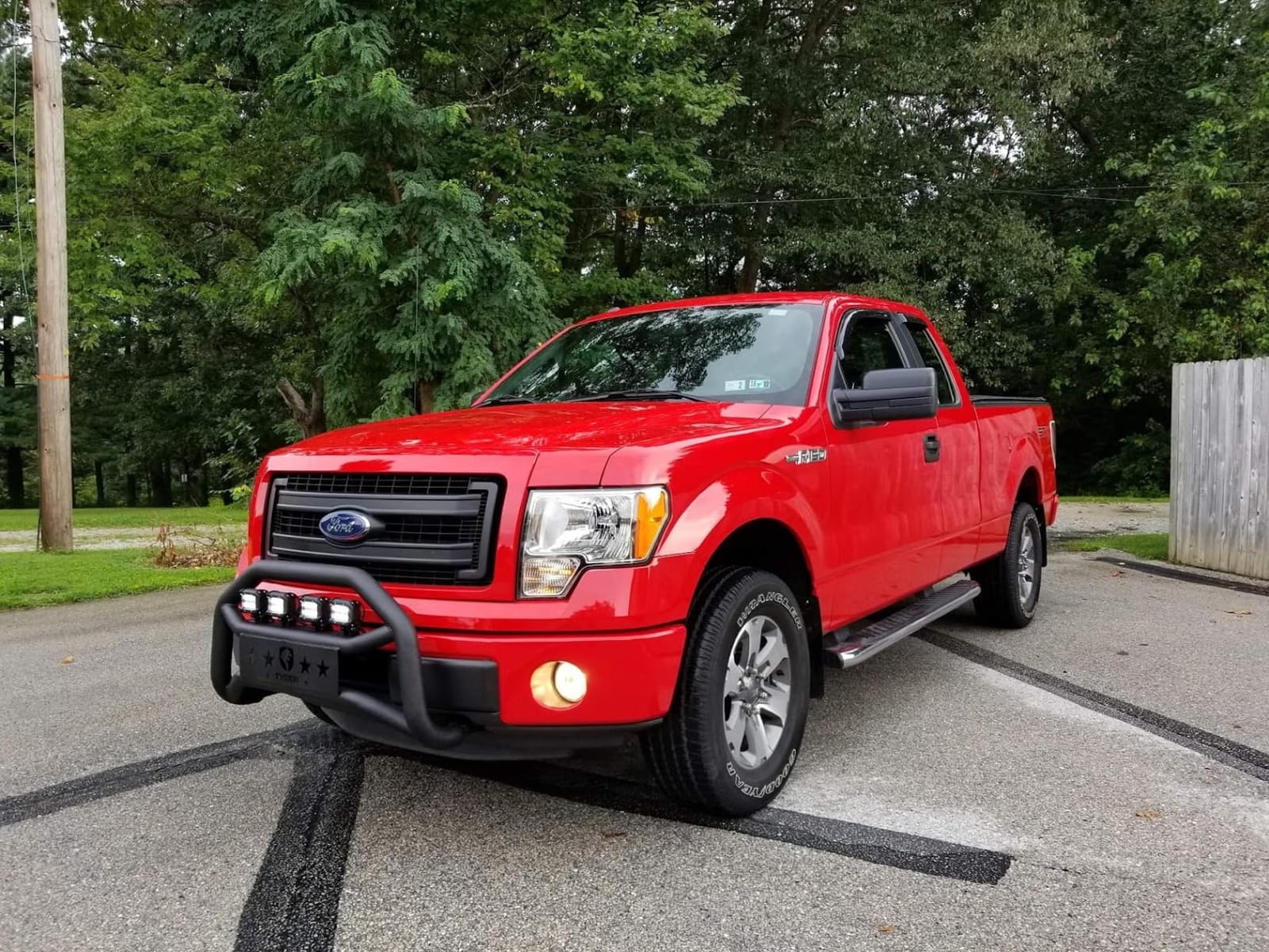 Tyger Auto TG-GD6F60098 Front Bumper Guard Compatible with 2004-2024 Ford F150 (Exclude Heritage, Raptor, 20-22 Diesel, 22-24 Lightning EV) | Textured Black | Light Mount | Bull Bar customer photo 1