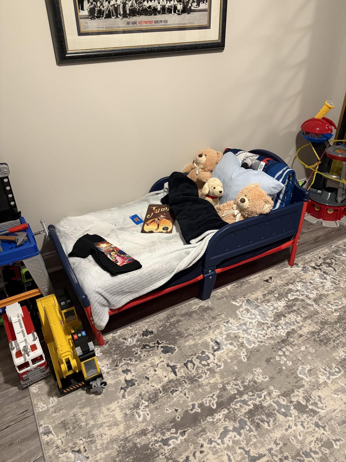 Delta Children Plastic Toddler Bed, Disney/Pixar Cars | Low-to-Floor Toddler Bed with Included Safety Rails, BSA Certified, Fits Full-Size Crib Mattress customer photo 2