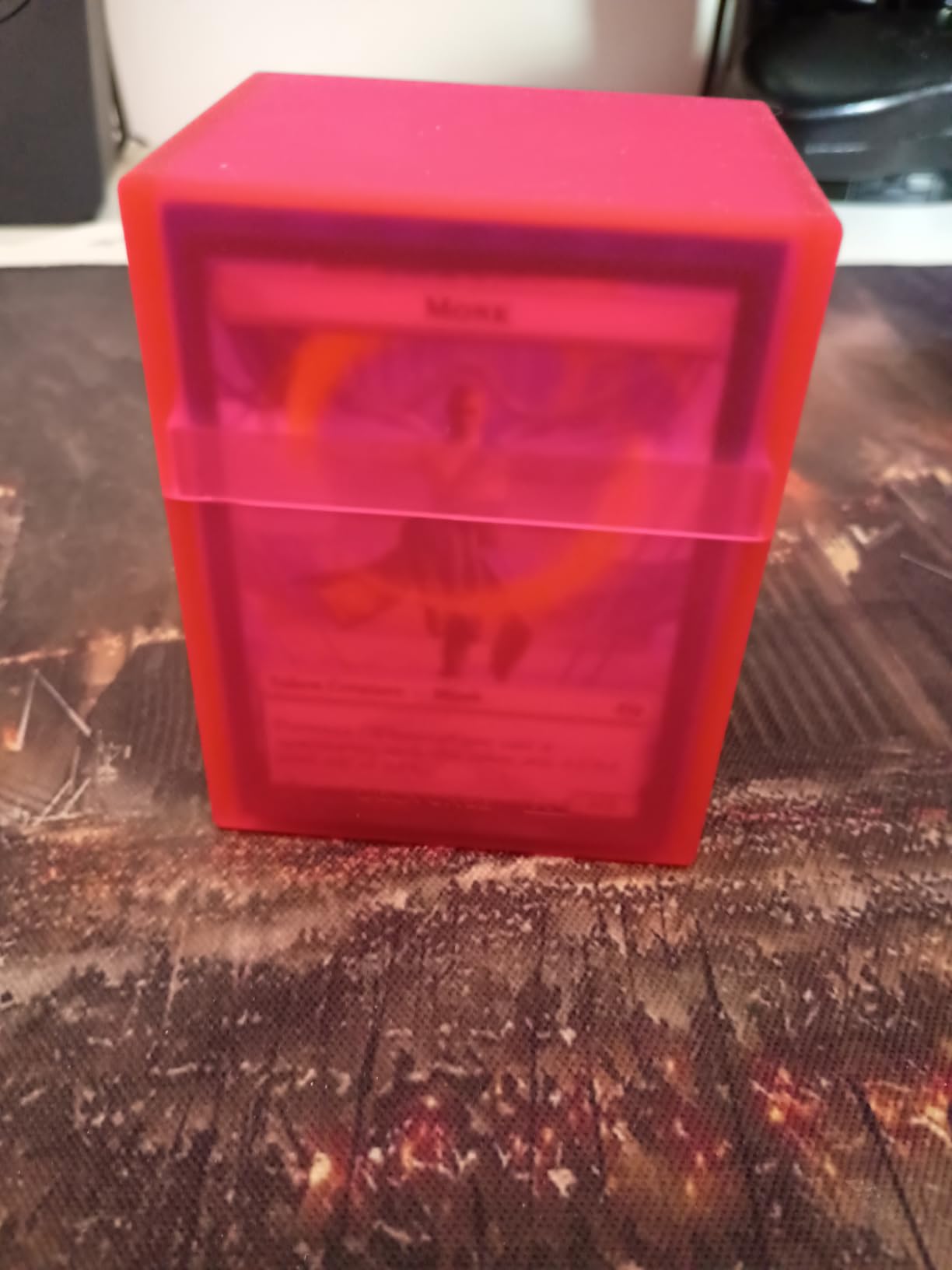 Ultimate Guard Boulder 100+ Classic, Deck Case for 100 Double-Sleeved TCG Cards, Sapphire, Secure & Durable Storage for Trading Card Games, Soft-Touch Finish customer photo 1