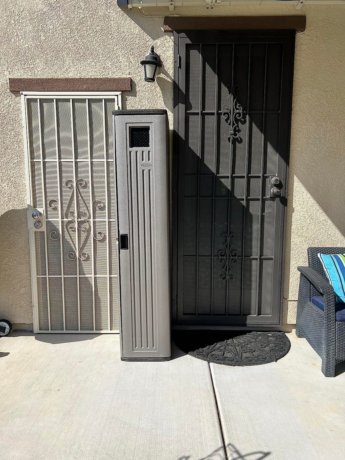 Suncast Tall Storage Locker for Garage Organization - 72