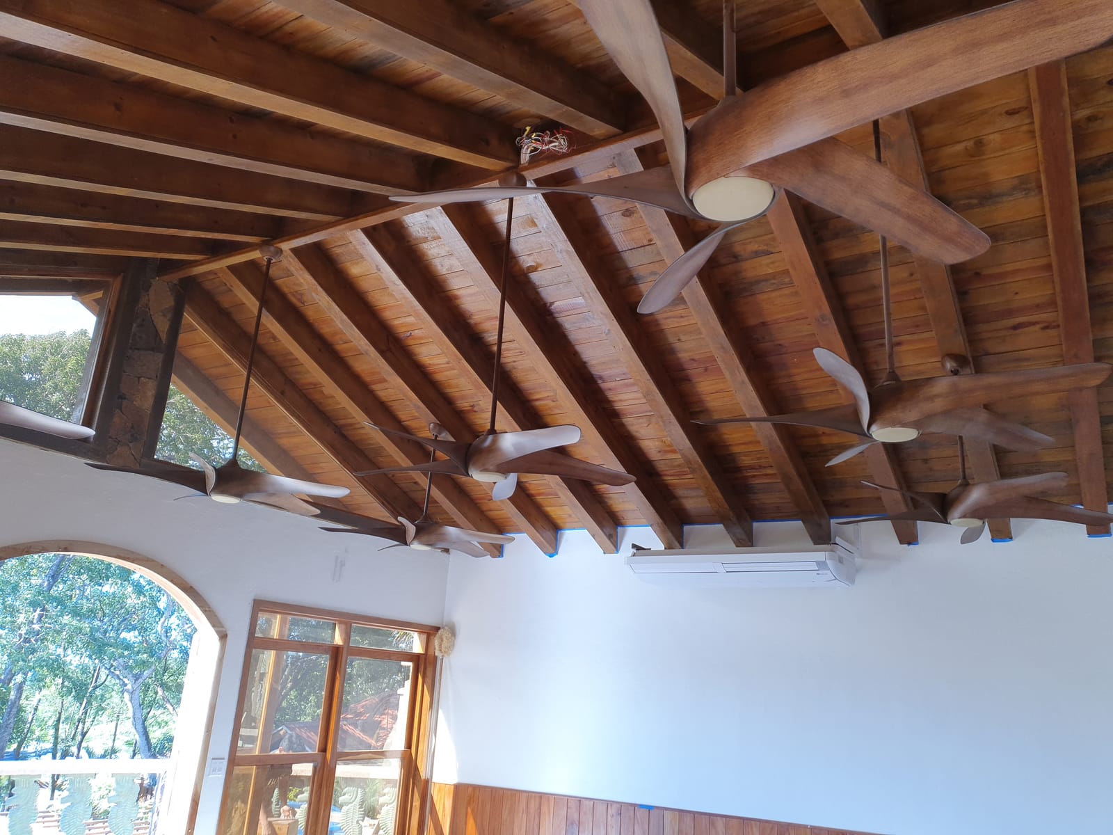 Minka-Aire F905L-DK Artemis XL5 62 Inch Ceiling Fan with LED Light and DC Motor - Distressed Koa customer photo 2