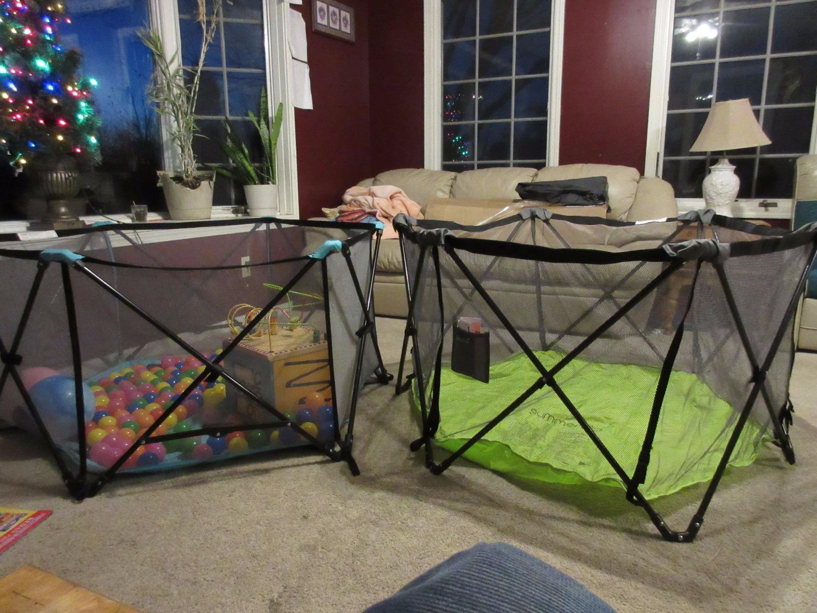 Regalo Safety My Play Portable Baby Playpen & Play Yard, 6-Panel, 48 inch customer photo 2