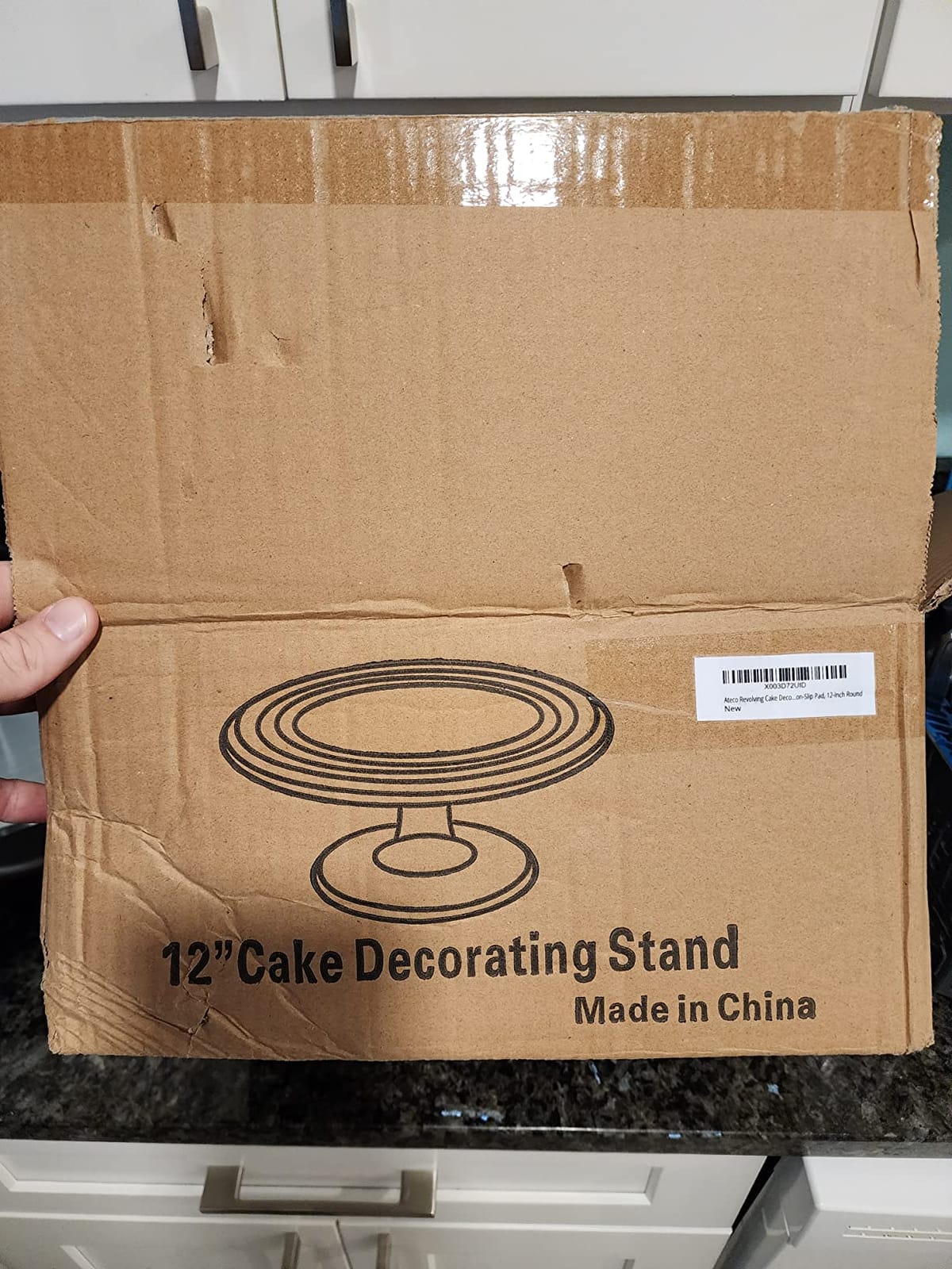 Ateco Revolving Cake Decorating Stand, 615 12