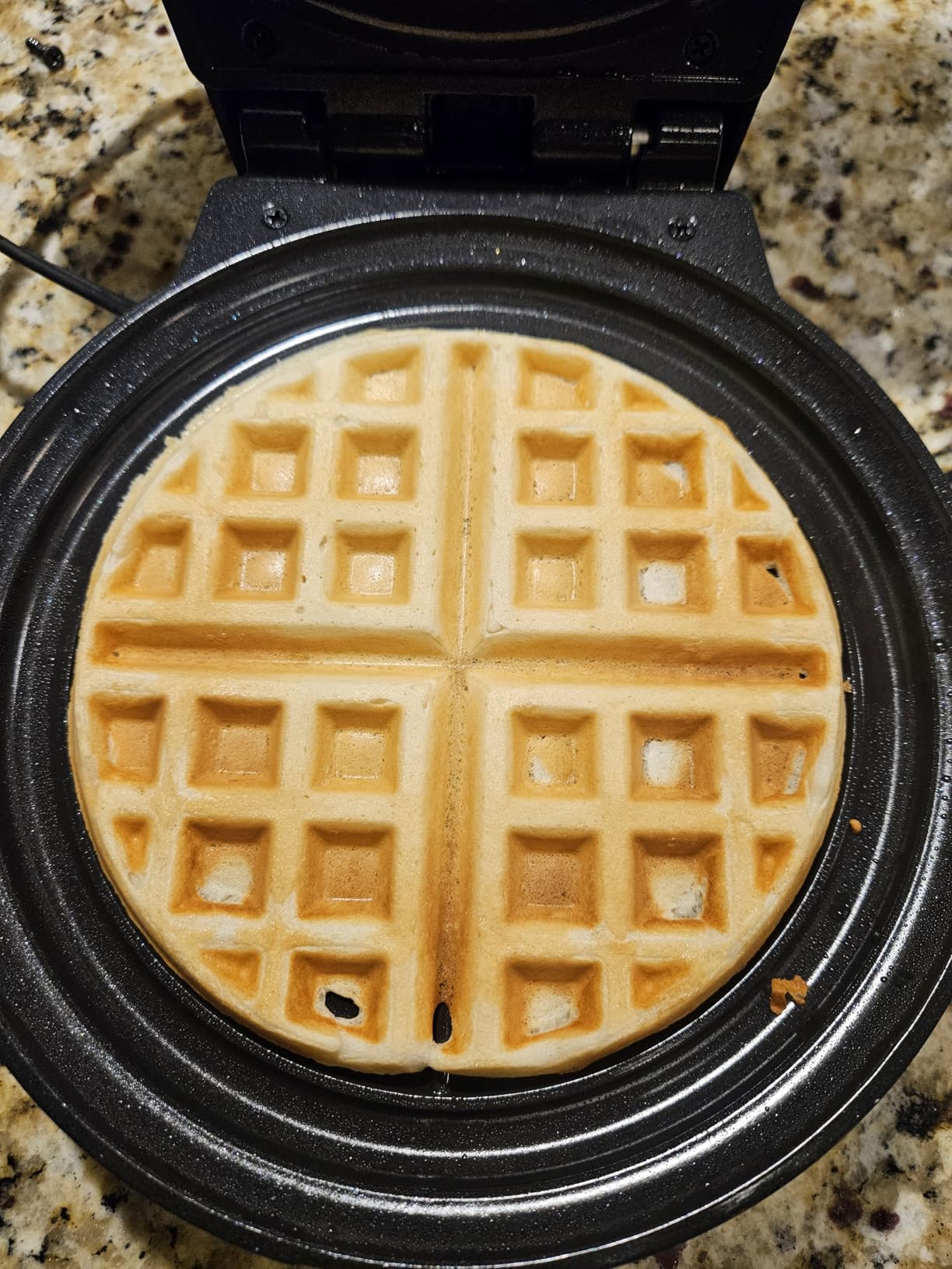 Chefman Rotating Belgian Waffle Maker, 180 Degree Flip Iron w/ Non-Stick Plates customer photo 2