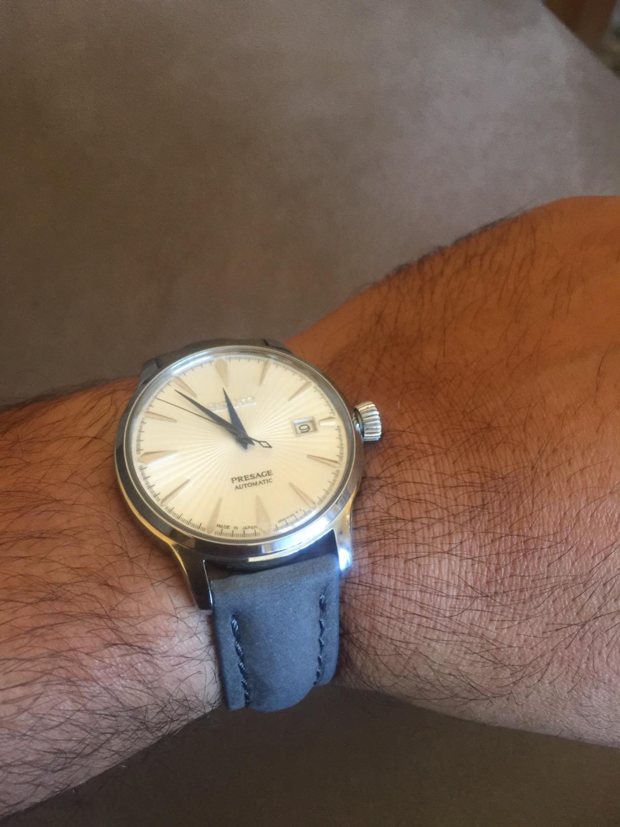 SEIKO Automatic Watch for Men - Presage Cocktail Time - Patterned Dial customer photo 1