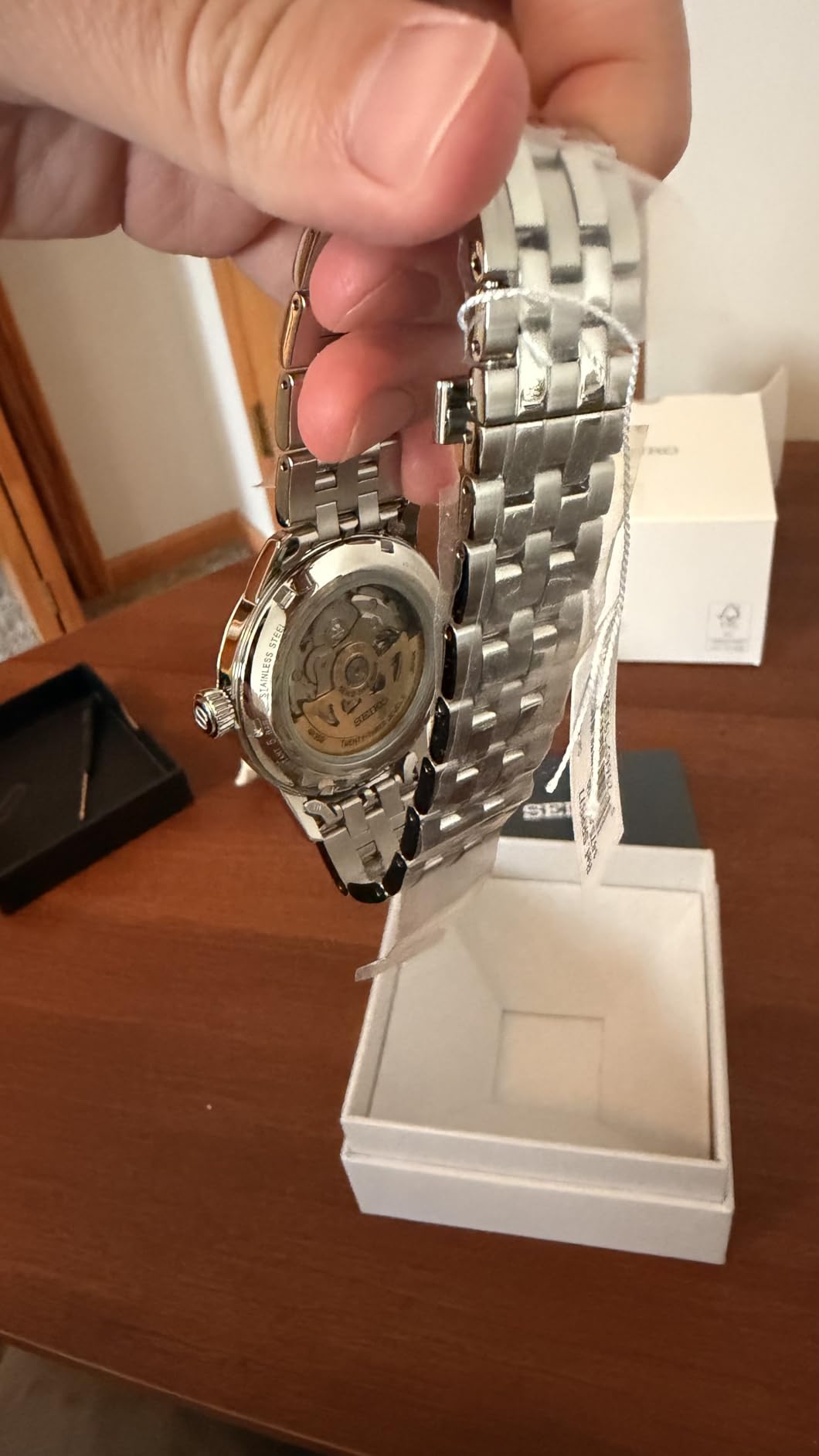 SEIKO Automatic Watch for Men - Presage Cocktail Time - Patterned Dial customer photo 2